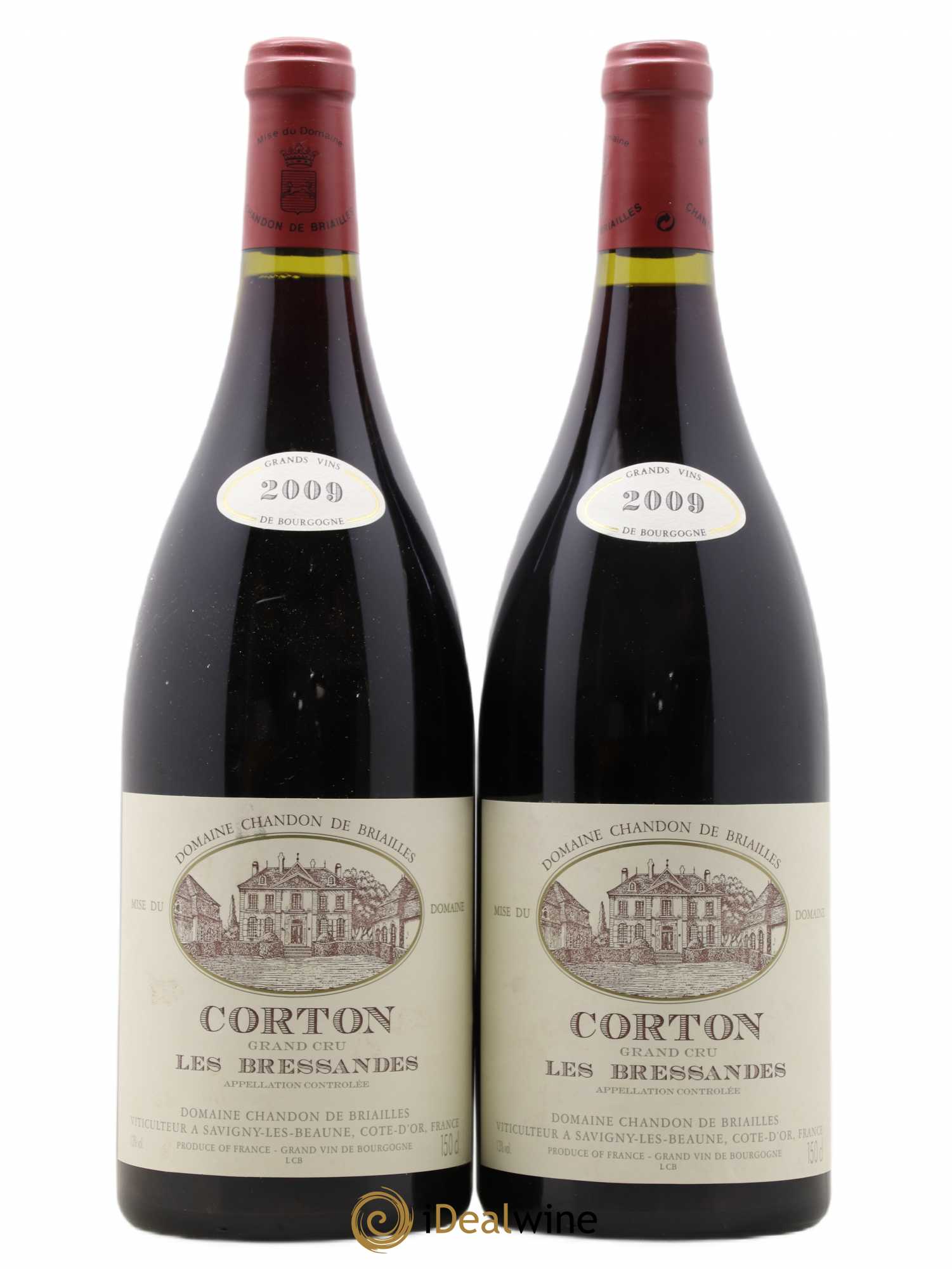 Corton Grand Cru Bressandes Chandon de Briailles 2009 - Lot de 2 magnums - 0