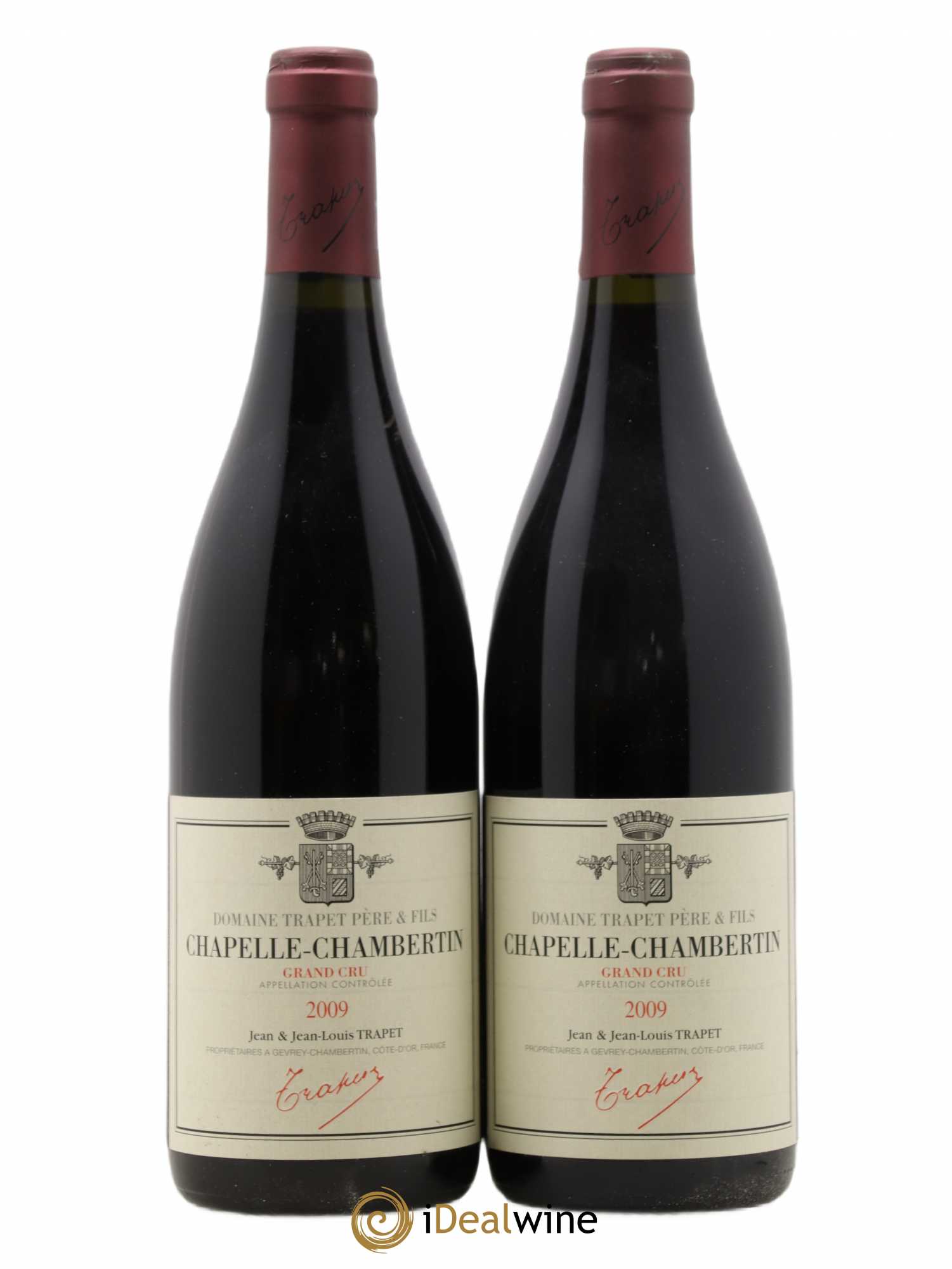 Chapelle-Chambertin Grand Cru Domaine Trapet 2009 - Lot de 2 bouteilles - 0