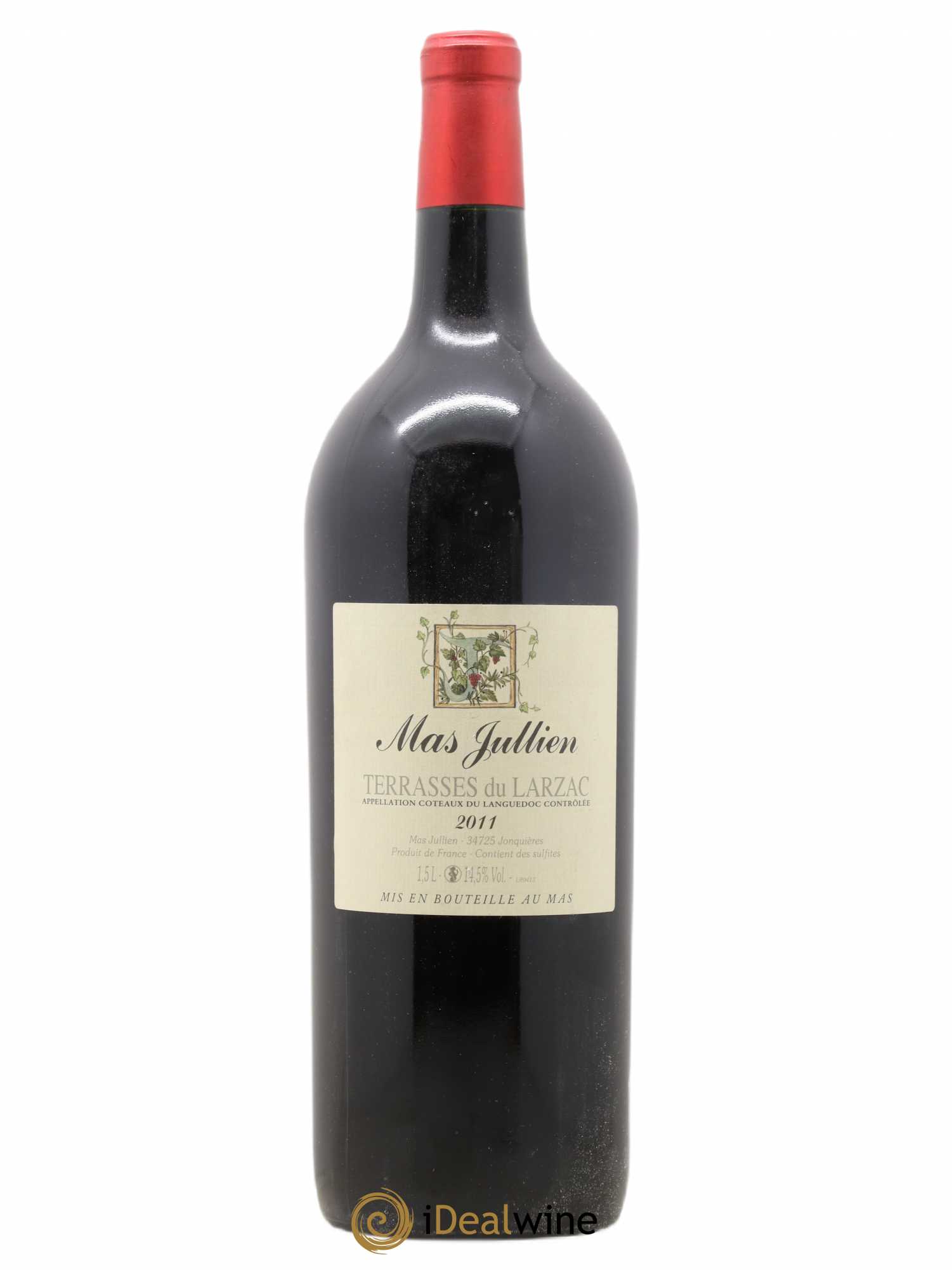 Terrasses du Larzac Mas Jullien Olivier Jullien 2011 - Lot de 1 magnum - 0