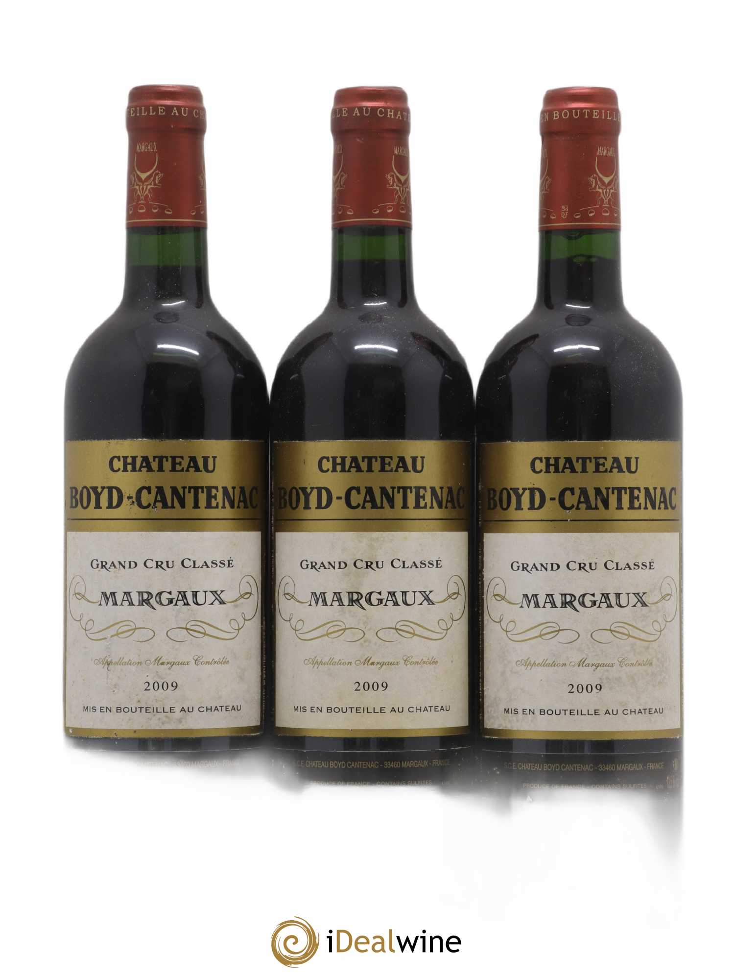 Château Boyd Cantenac 3ème Grand Cru Classé 2009 - Lot de 3 bouteilles - 0