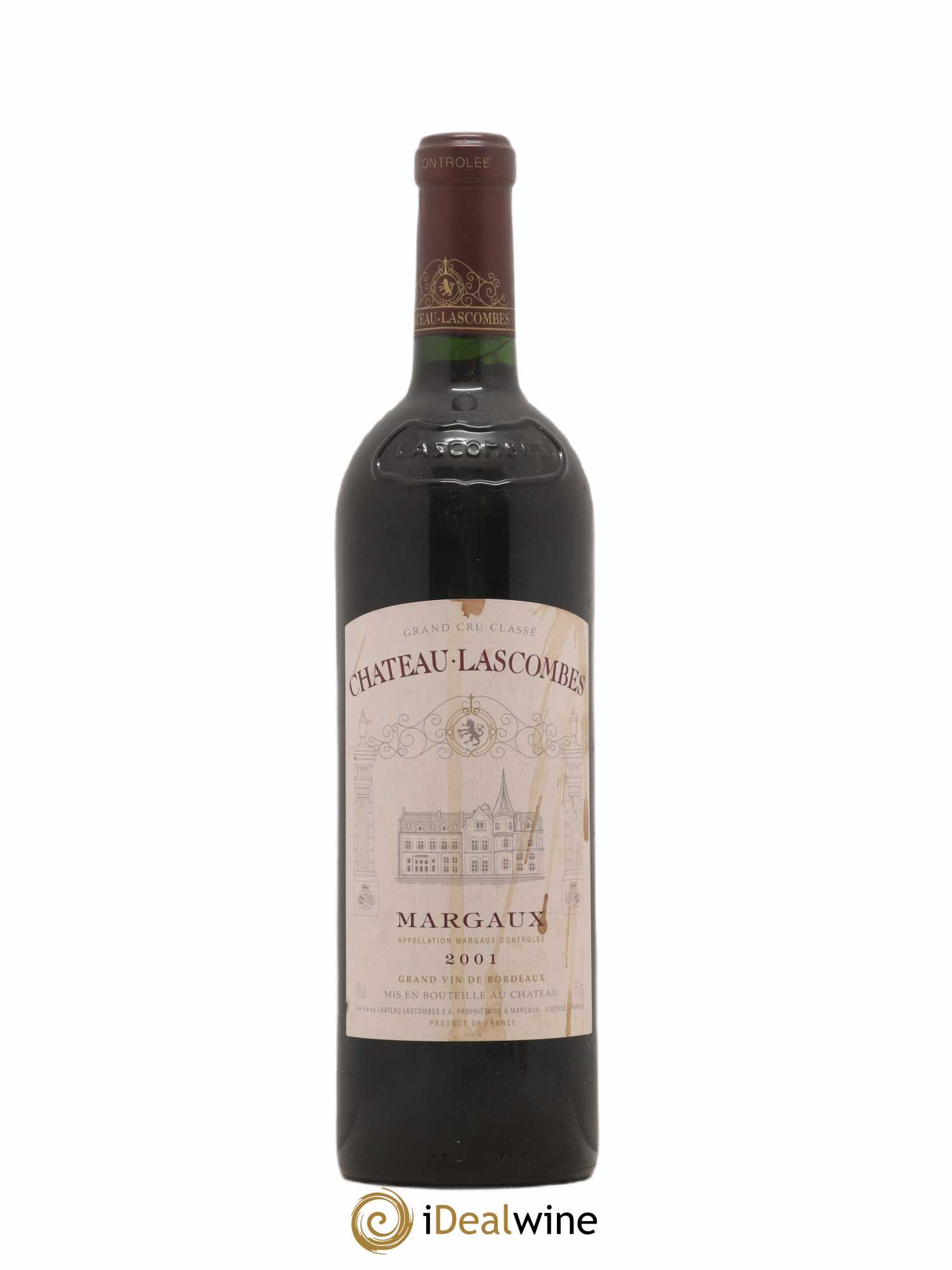 Château Lascombes 2ème Grand Cru Classé 2001 - Lot de 1 bouteille - 0
