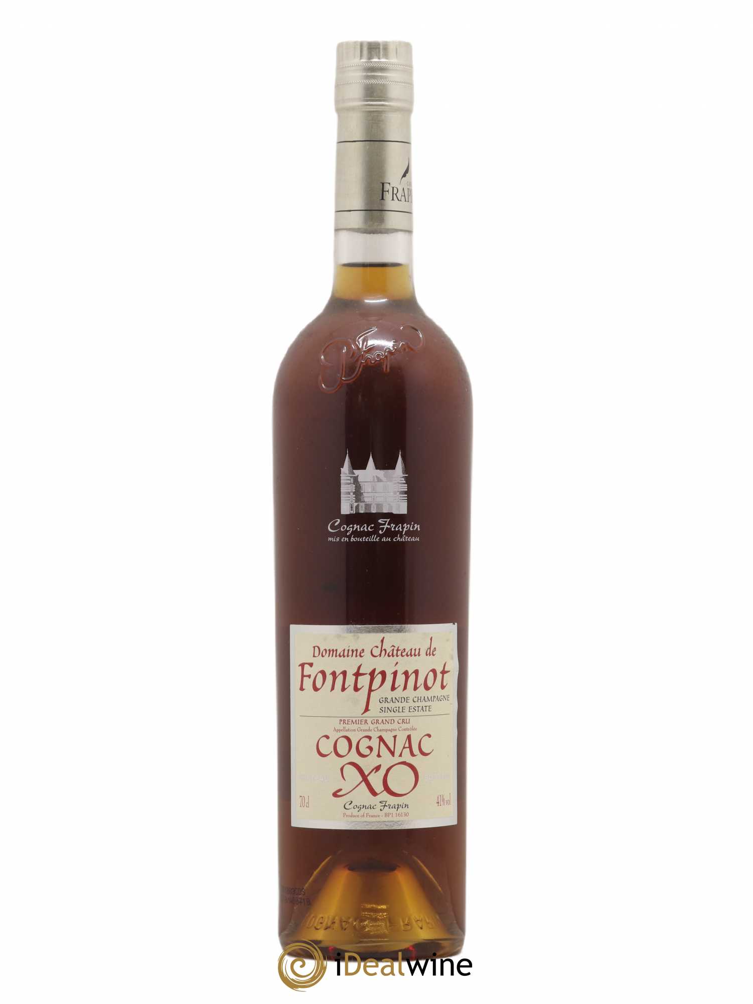 Cognac Frapin XO Grande Champagne Château de Fontpinot (sans prix de réserve) - Lot de 1 bouteille - 0
