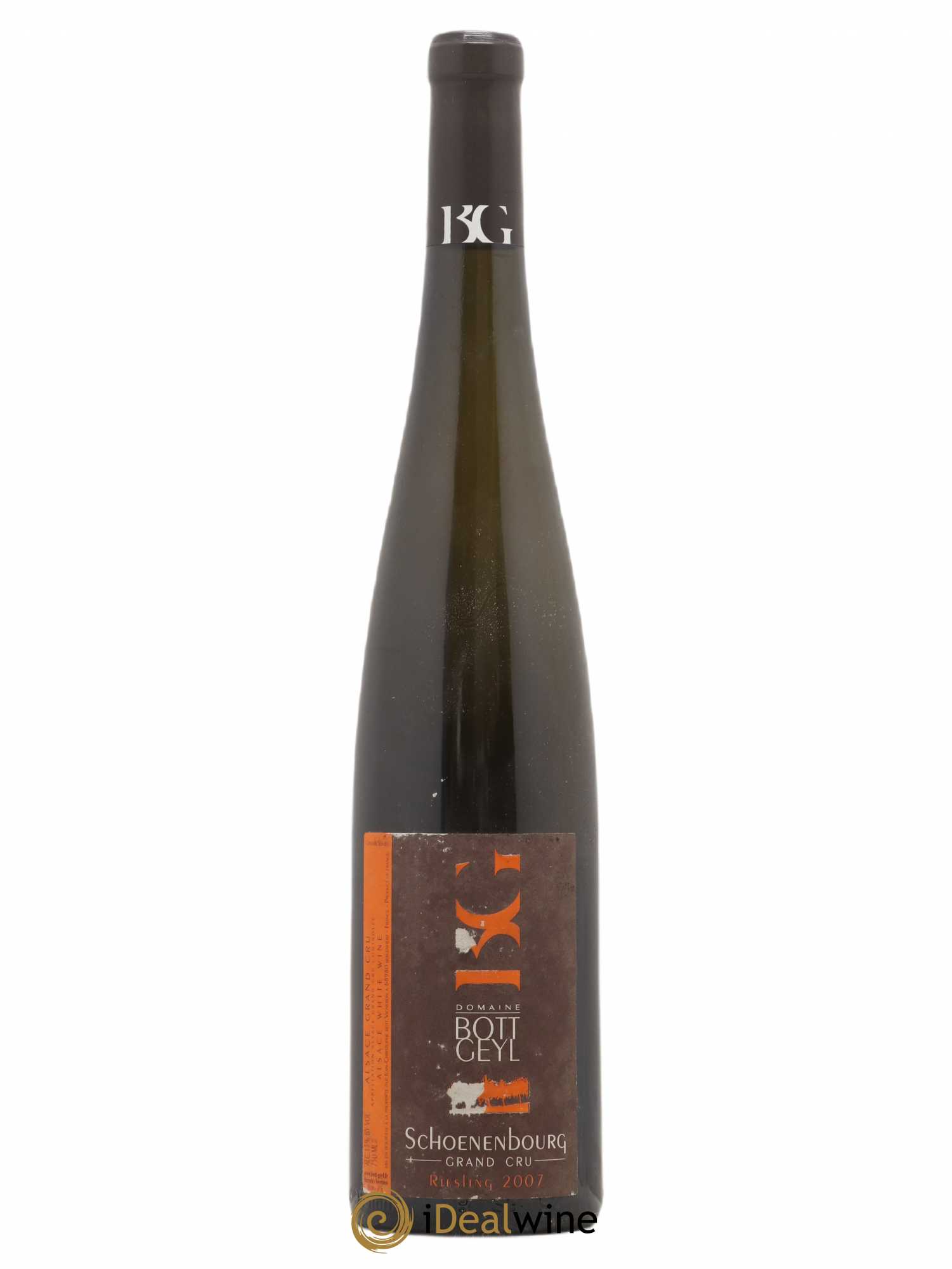 Alsace Grand Cru Schoenenbourg Riesling Bott-Geyl (Domaine) 2007 - Lot de 1 bouteille - 0
