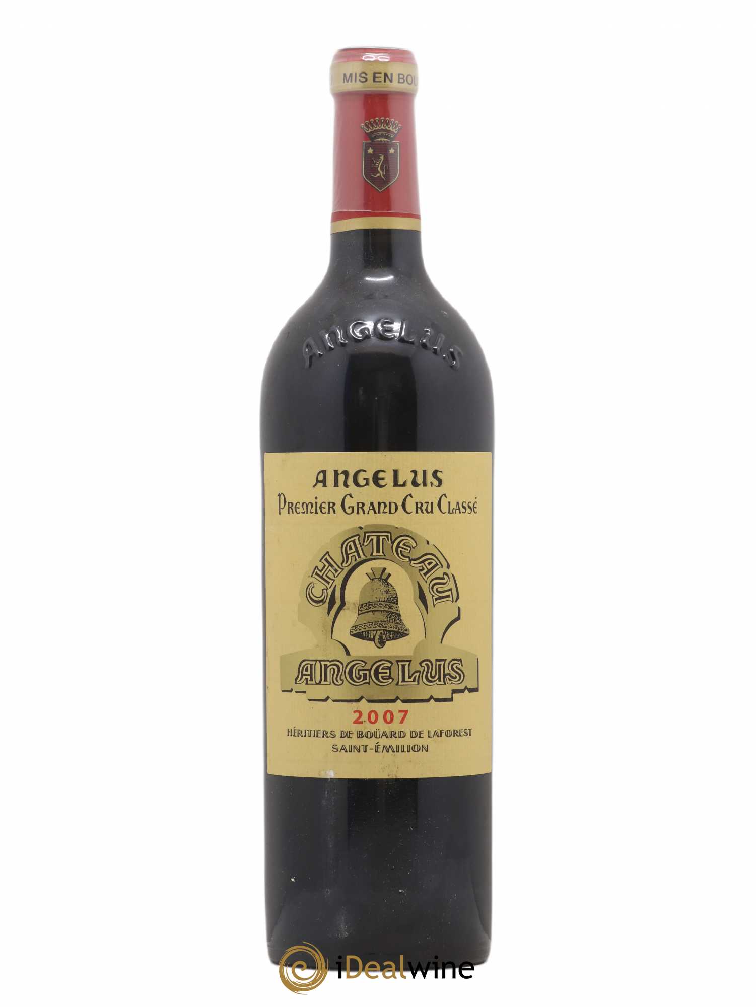 Château Angélus 1er Grand Cru Classé A 2007 - Lot de 1 bouteille - 0