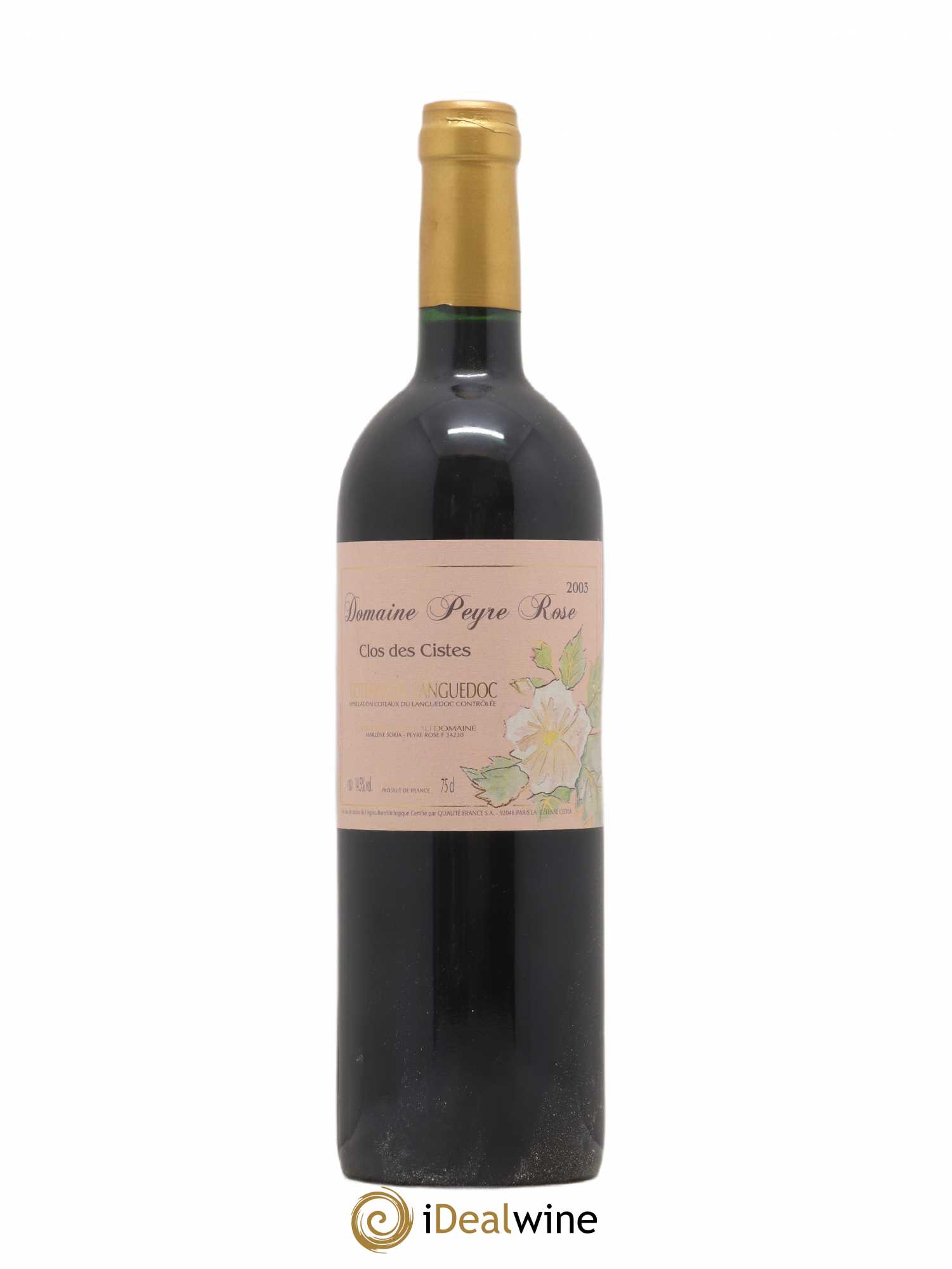 Vin de France (anciennement Coteaux du Languedoc) Domaine Peyre Rose Les Cistes Marlène Soria 2003 - Lotto di 1 bottiglia - 0