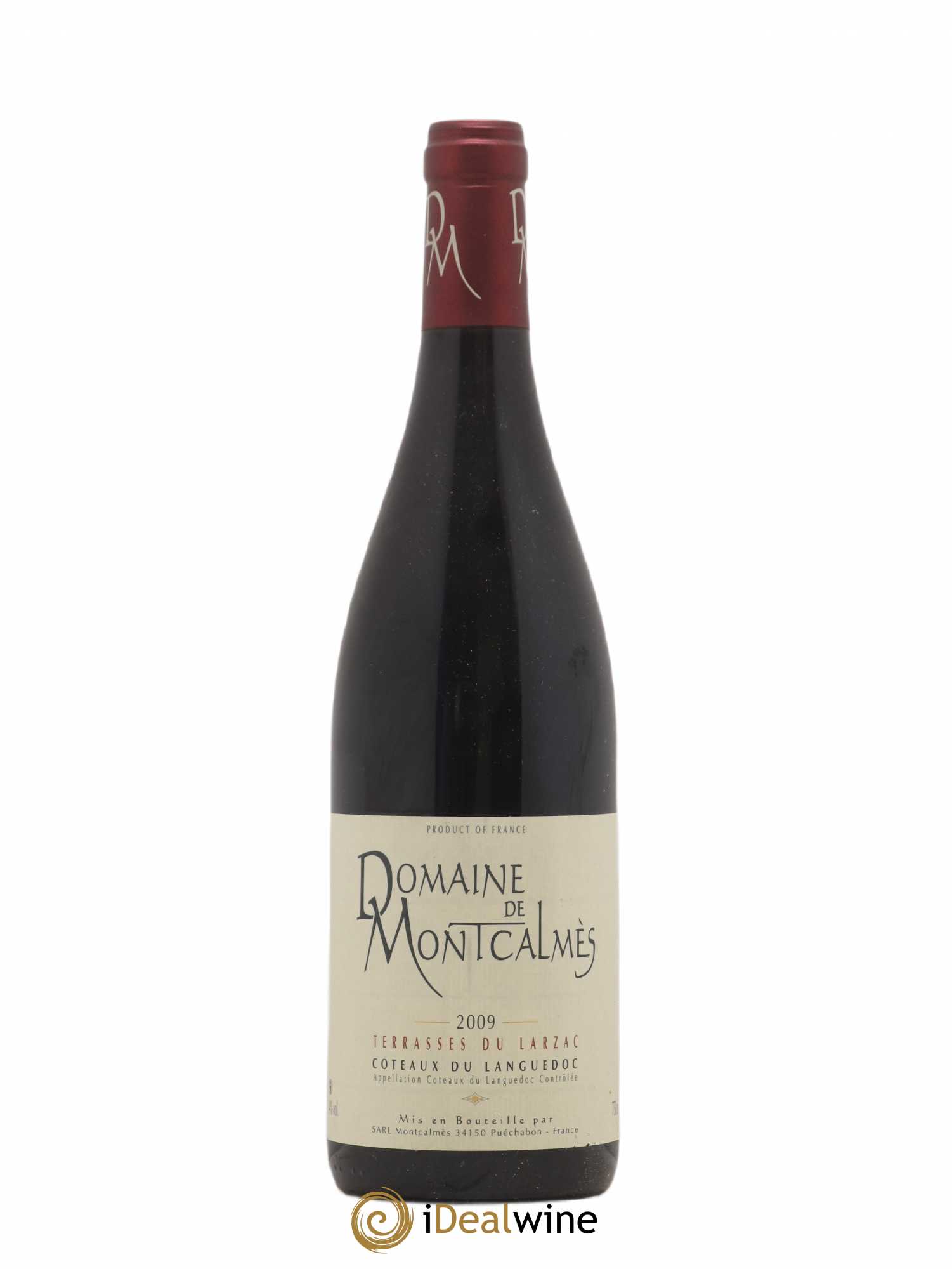Terrasses du Larzac Domaine de Montcalmès Frédéric Pourtalié 2009 - Lot de 1 bouteille - 0