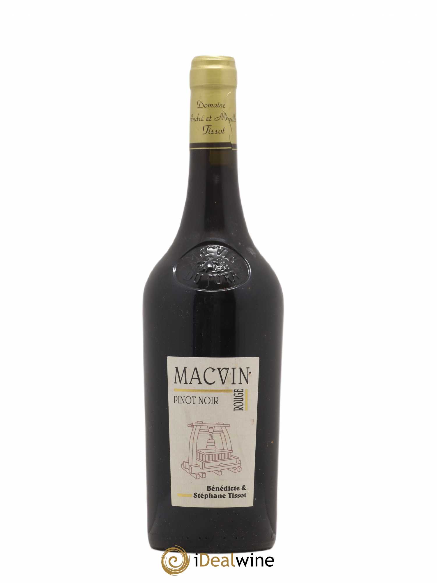 Macvin du Jura Pinot Noir Bénédicte et Stéphane Tissot - Lot de 1 bouteille - 0