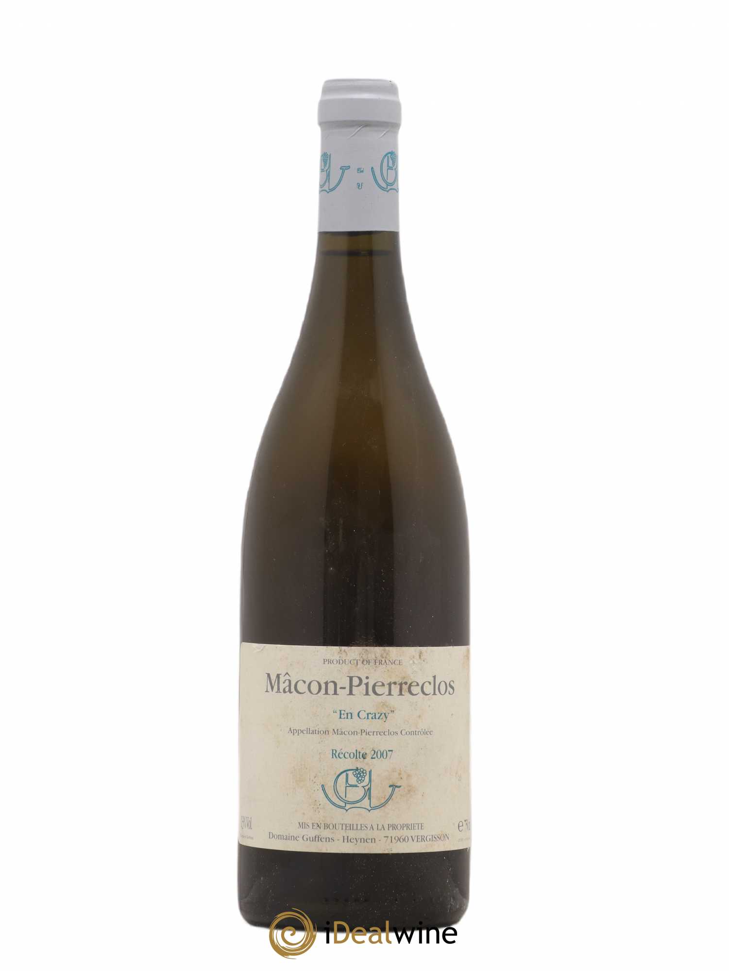 Mâcon Pierreclos En Crazy Guffens-Heynen 2007 - Lot de 1 bouteille - 0