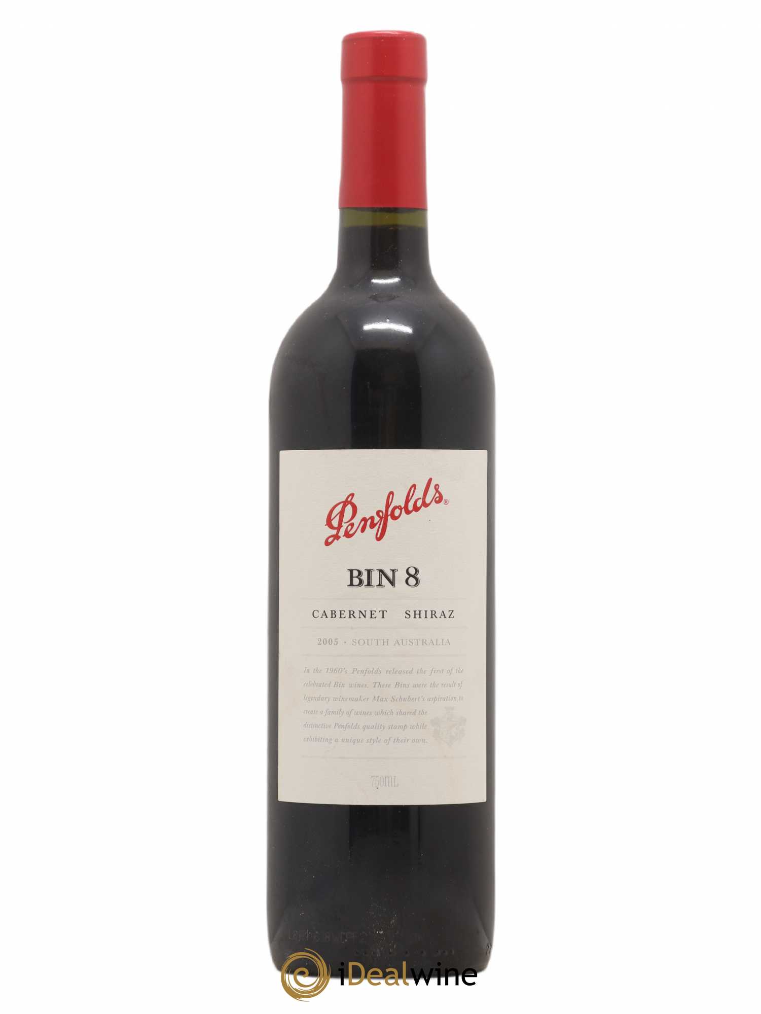 South Australia Penfolds Wines Grange Cabernet Shiraz Bin 8 2005 - Lot de 1 bouteille - 0