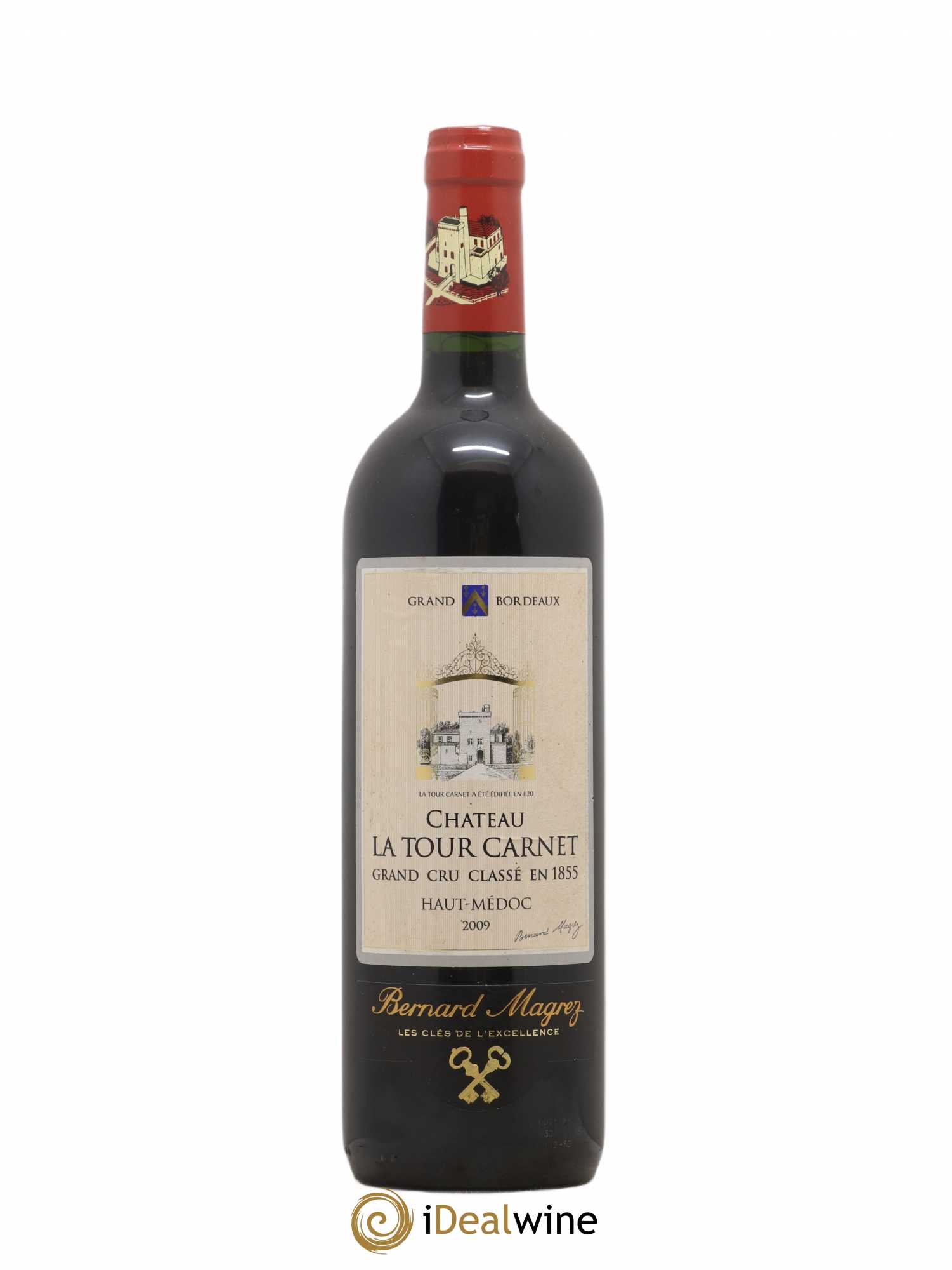 Château la Tour Carnet 4ème Grand Cru Classé 2009 - Lot de 1 bouteille - 0