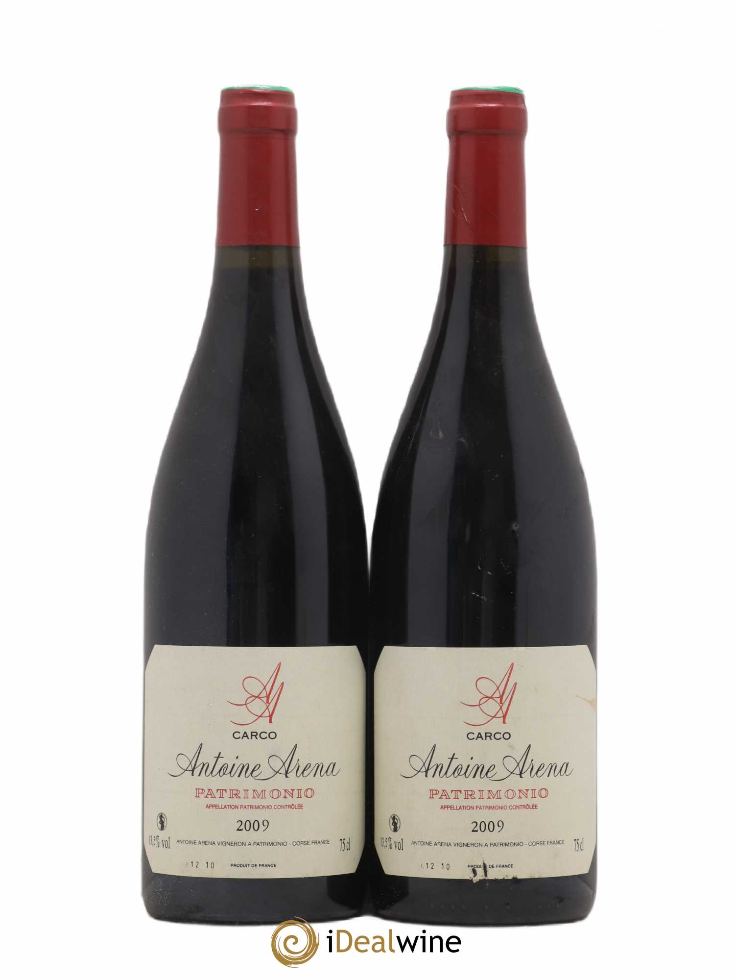 Patrimonio Carco Antoine Arena 2009 - Lot de 2 bouteilles - 0