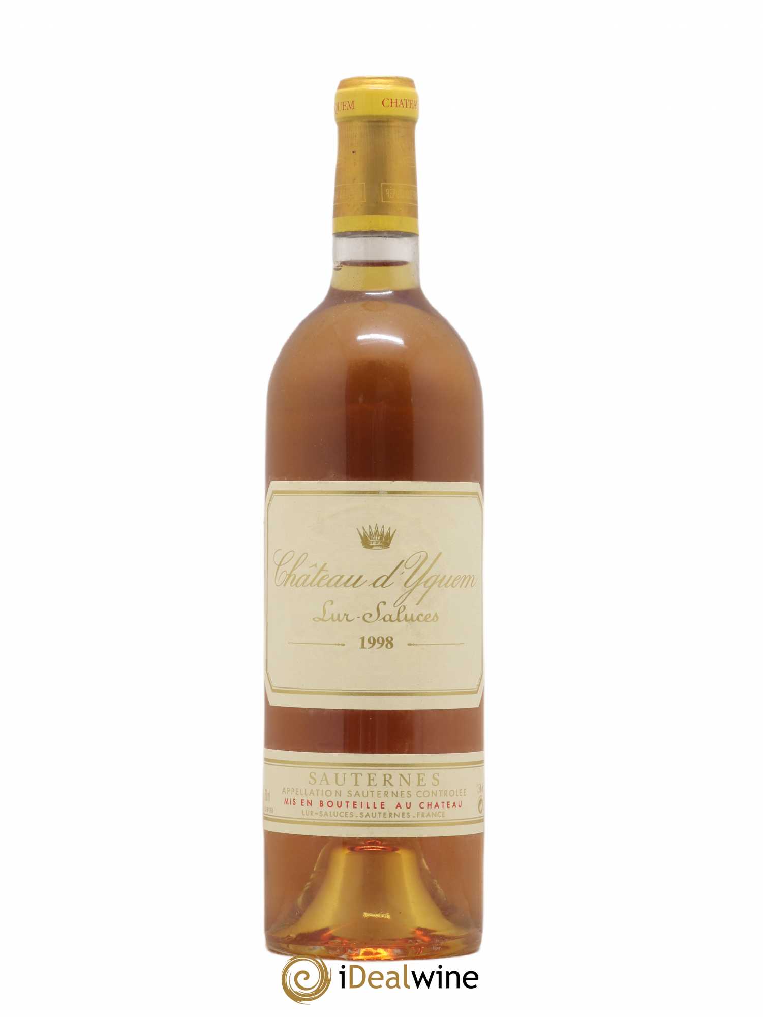 Château d' Yquem 1er Cru Classé Supérieur 1998 - Lotto di 1 bottiglia - 0