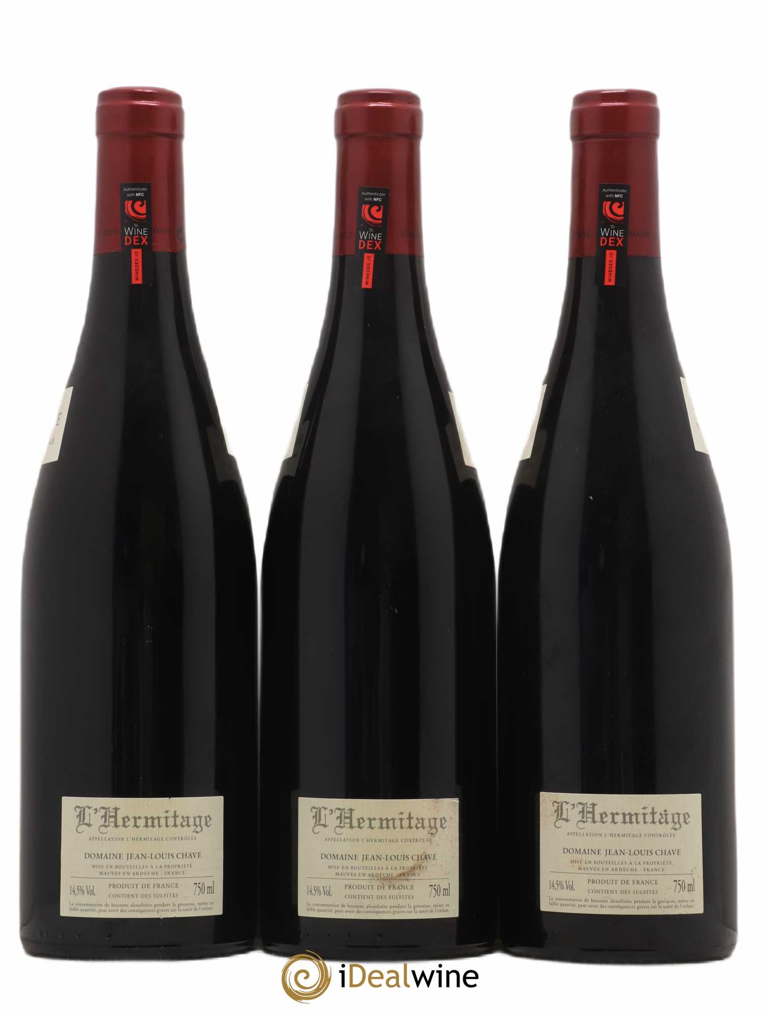 Hermitage Jean-Louis Chave 2009 - Lot de 3 bouteilles - 1