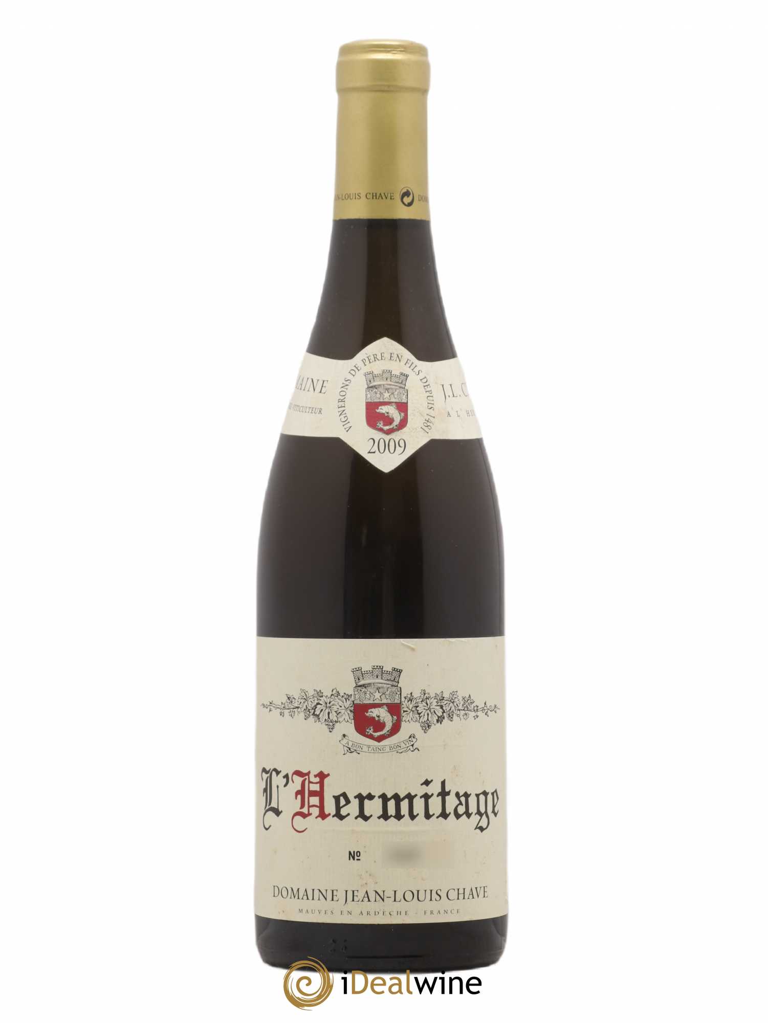 Hermitage Jean-Louis Chave 2009 - Lot de 1 bouteille - 0