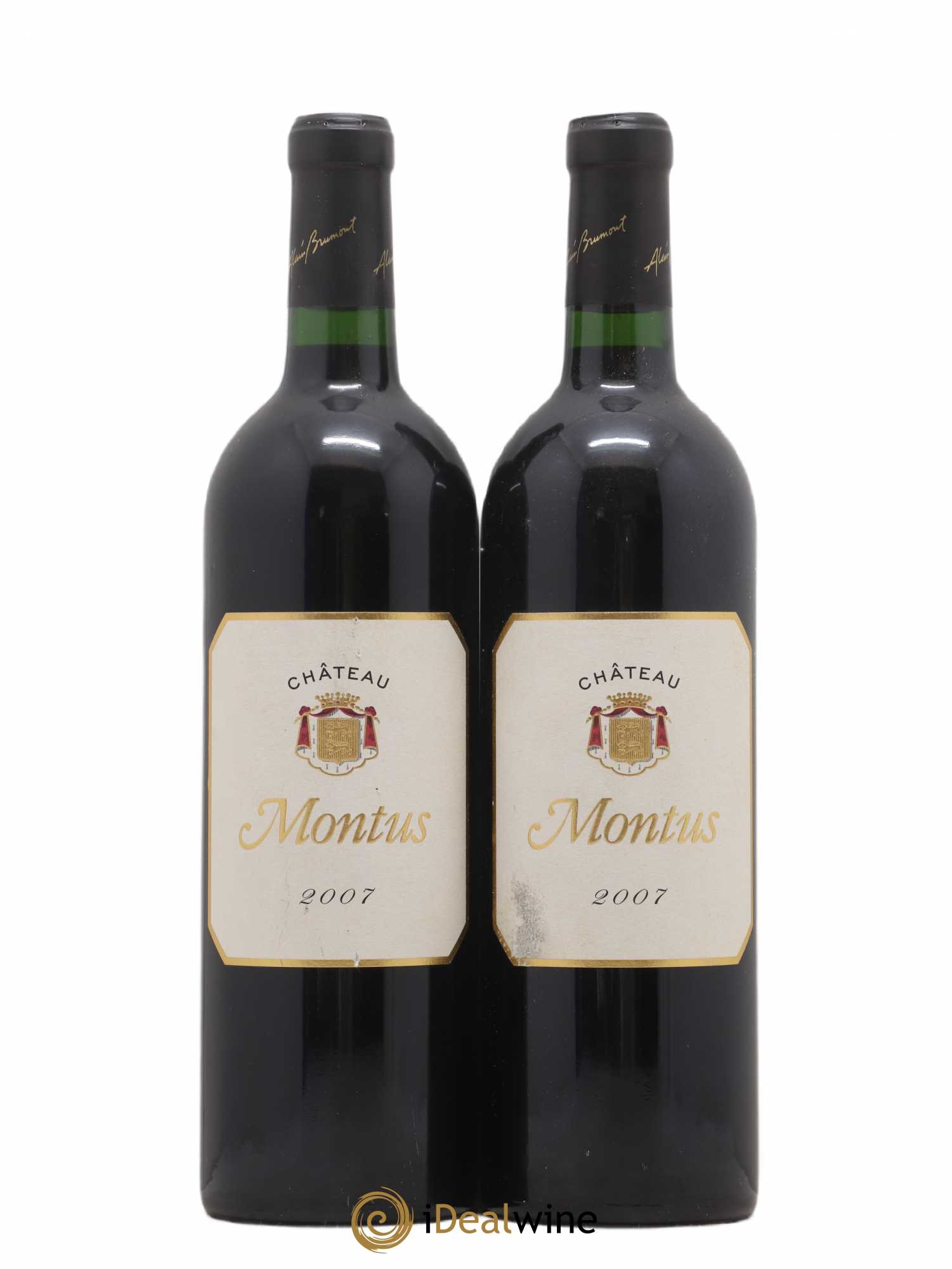 Madiran Château Montus Alain Brumont 2007 - Lot de 2 bouteilles - 0