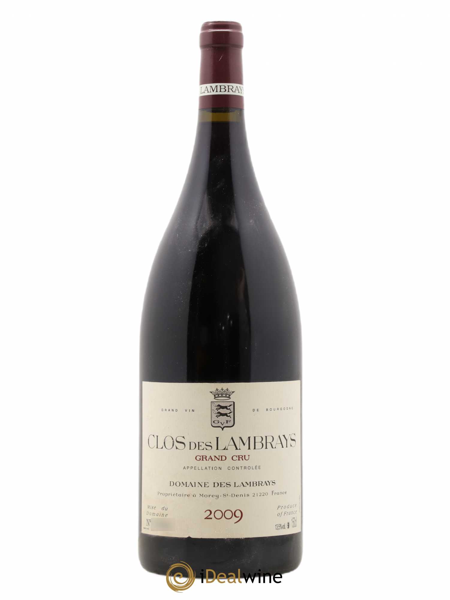 Clos des Lambrays Grand Cru Domaine des Lambrays 2009 - Lot de 1 magnum - 0