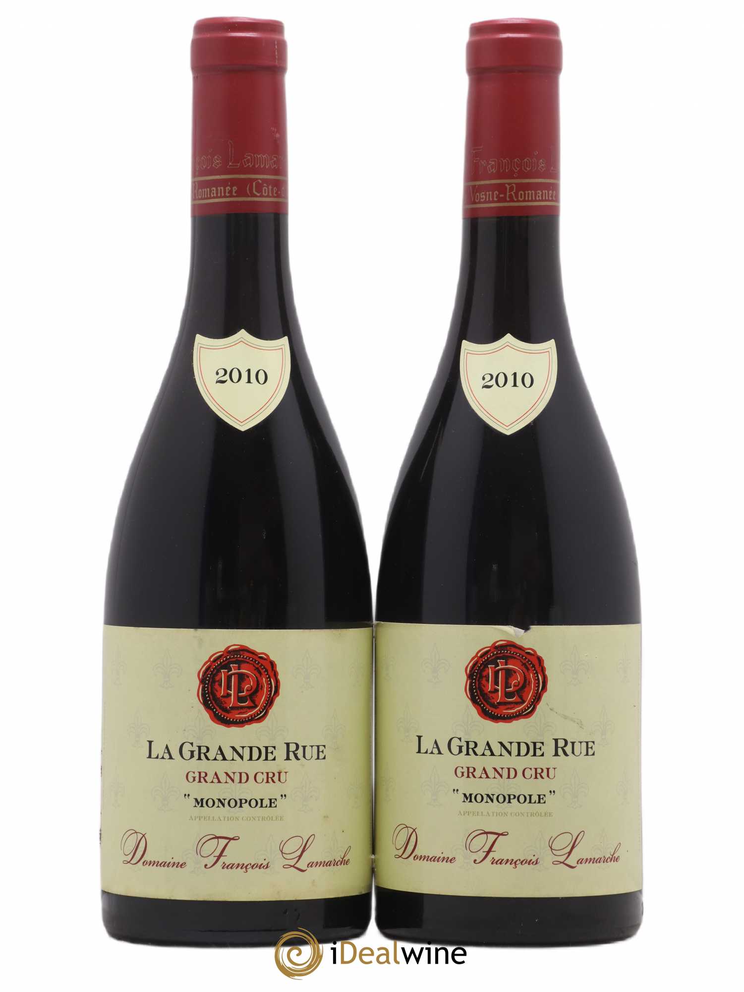 La Grande Rue Grand Cru Lamarche (Domaine) 2010 - Lot de 2 bouteilles - 0