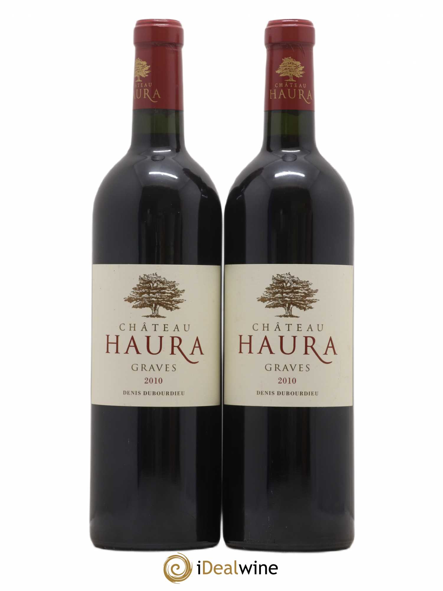 Graves Château Haura (sans prix de réserve) 2010 - Posten von 2 Flaschen - 0