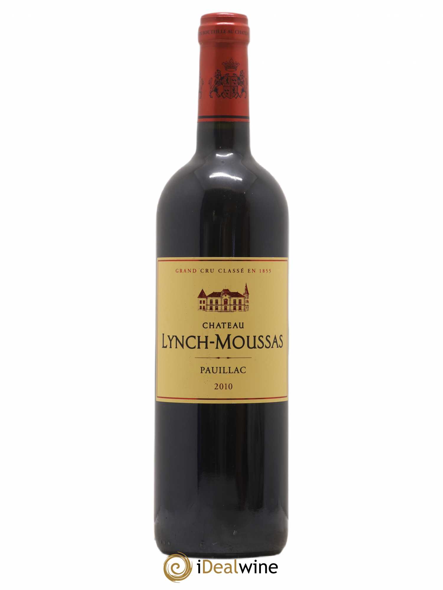 Château Lynch Moussas 5ème Grand Cru Classé 2010 - Lot de 1 bouteille - 0