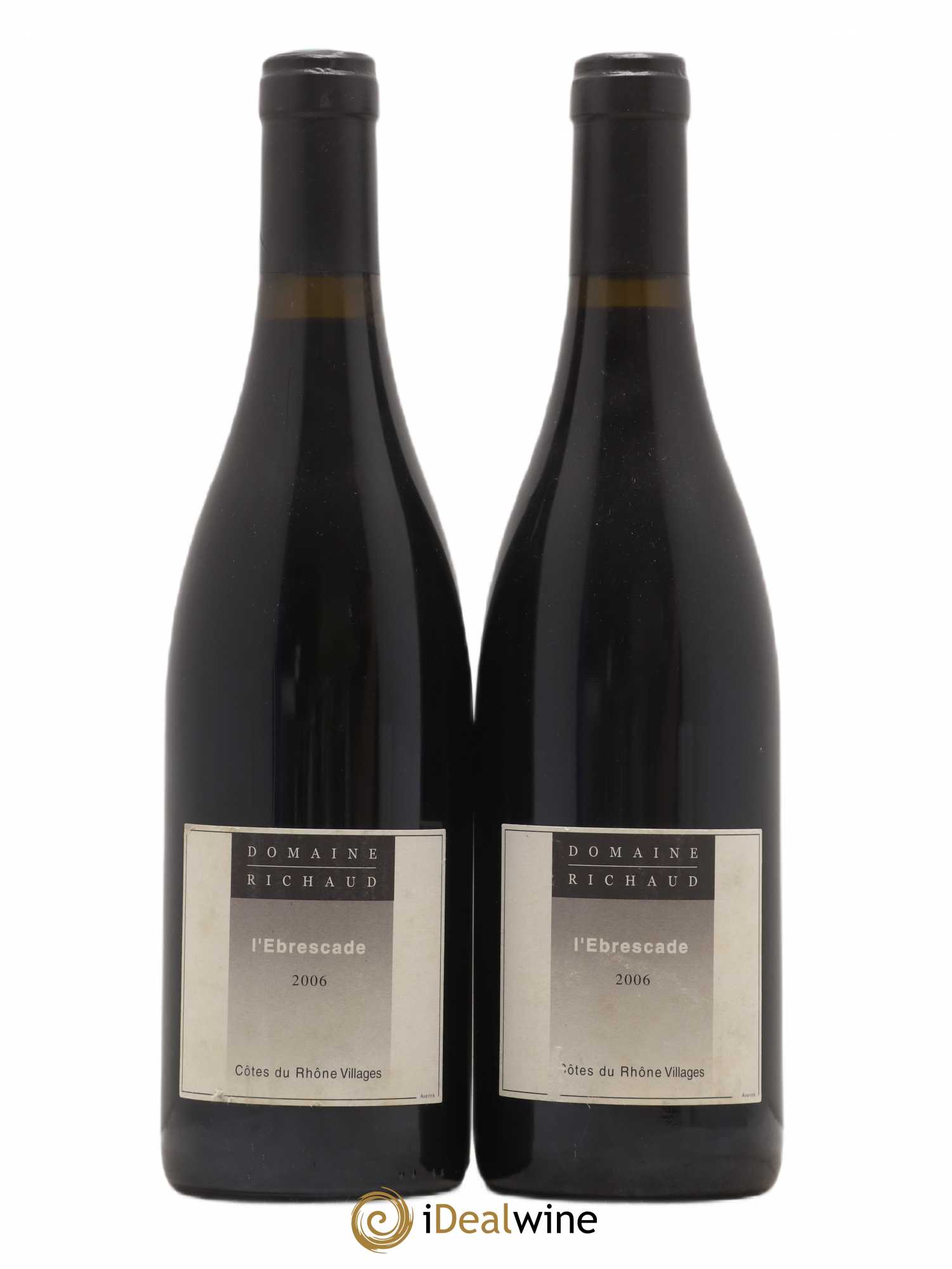 Cairanne Ebrescade Marcel Richaud 2006 - Lot de 2 bouteilles - 0