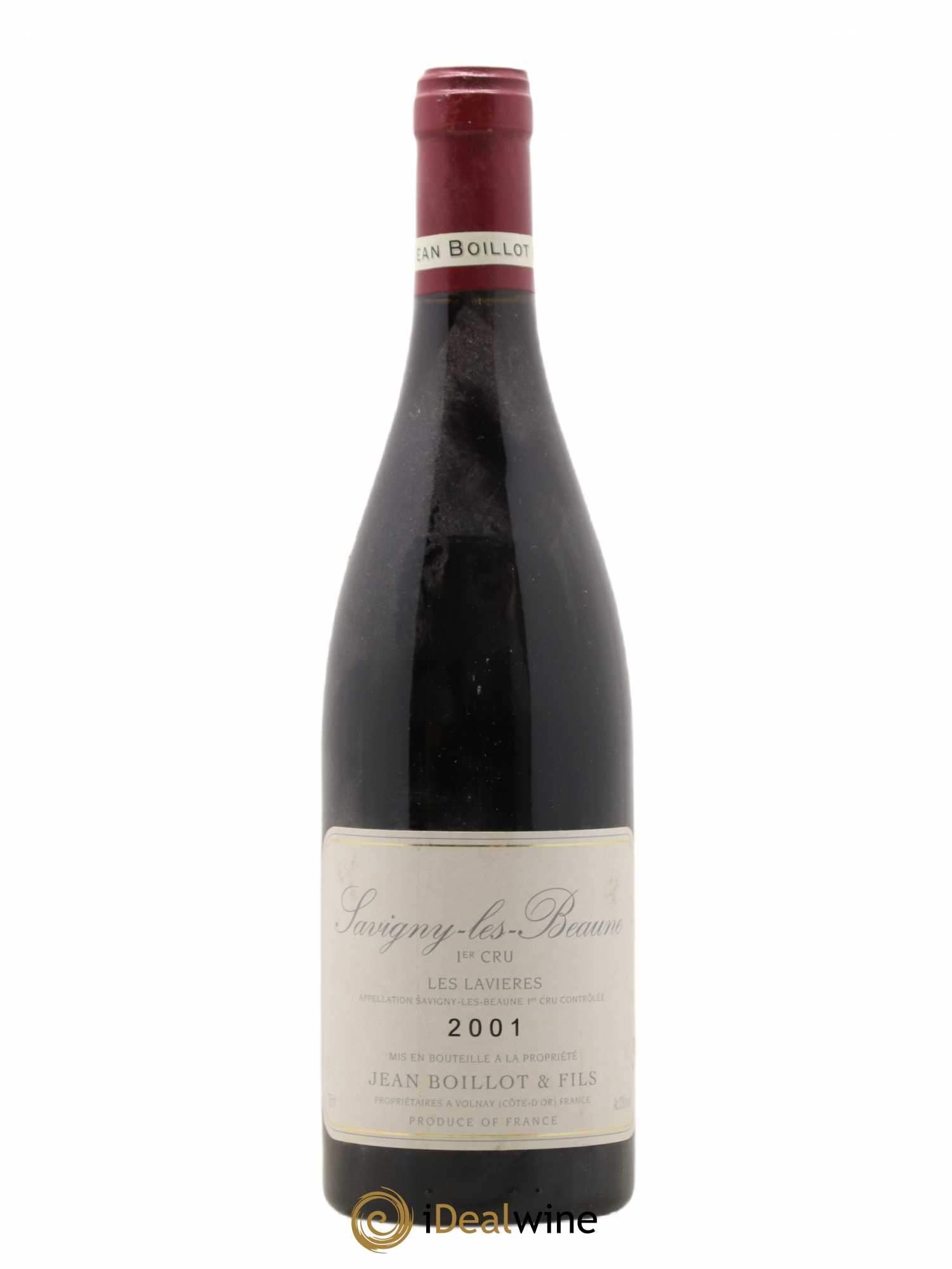 Savigny-lès-Beaune 1er Cru Lavières Jean Boillot 2001 - Posten von 1 Flasche - 0