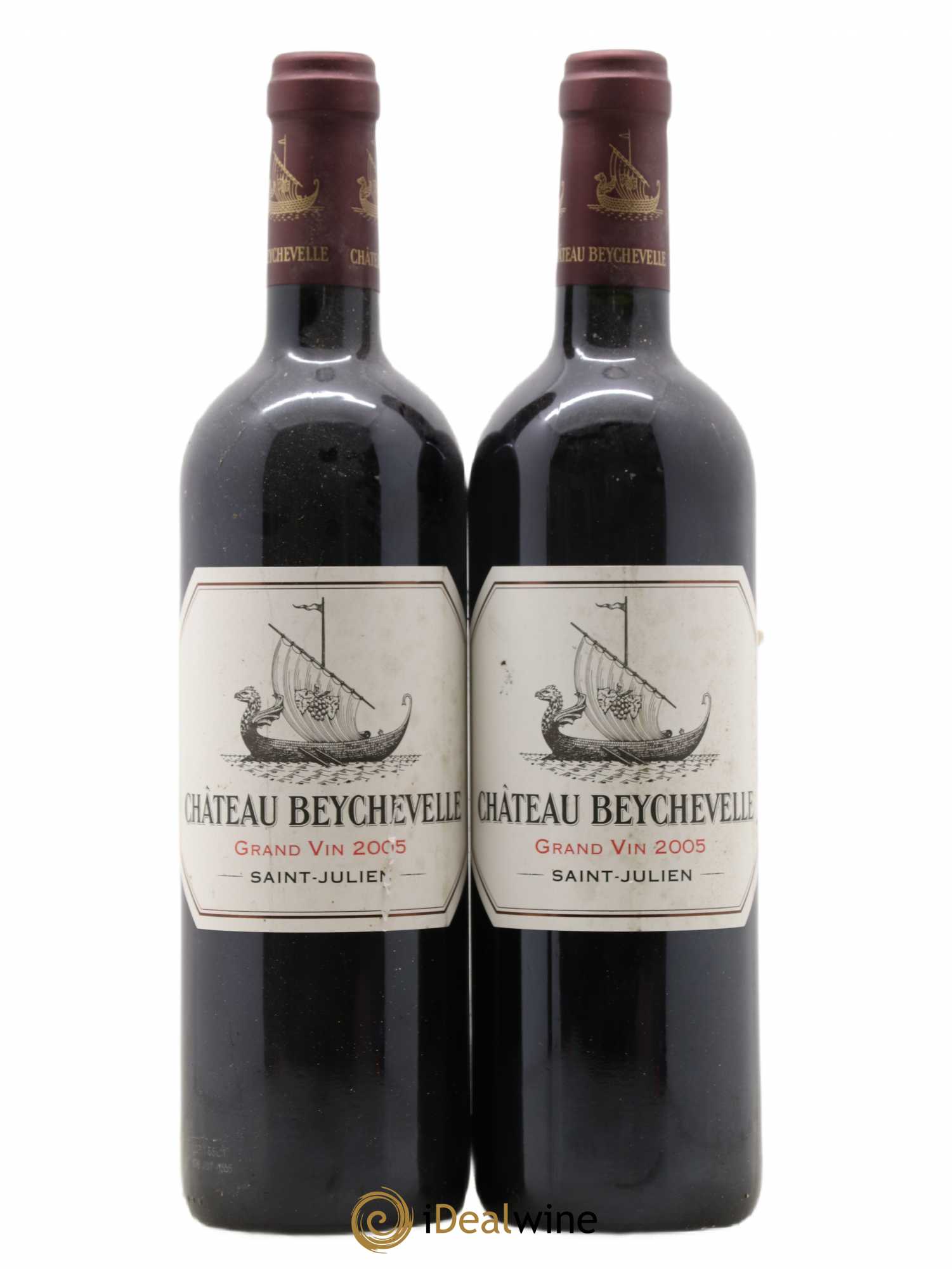 Château Beychevelle 4ème Grand Cru Classé 2005 - Lot de 2 bouteilles - 0