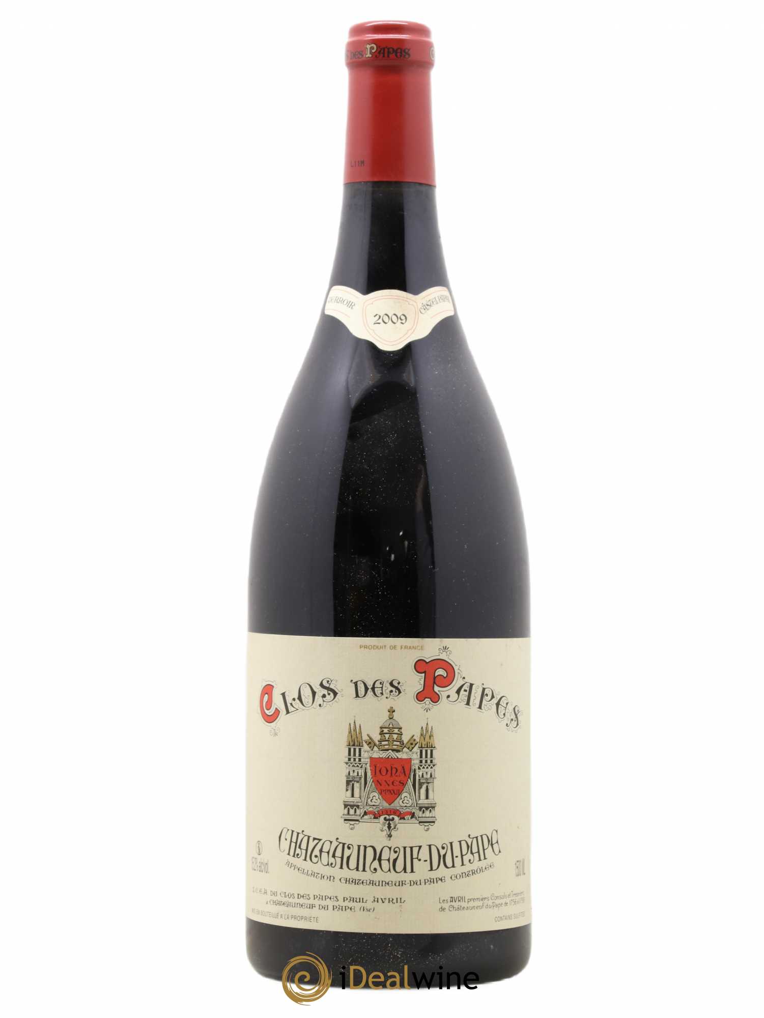 Châteauneuf-du-Pape Clos des Papes - Paul Avril 2009 - Lot de 1 magnum - 0