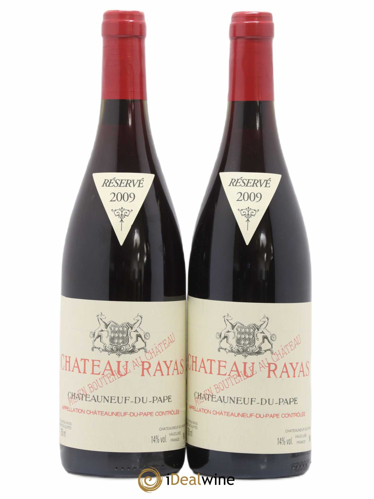 Châteauneuf-du-Pape Château Rayas Emmanuel Reynaud 2009 - Lot de 2 bouteilles - 0