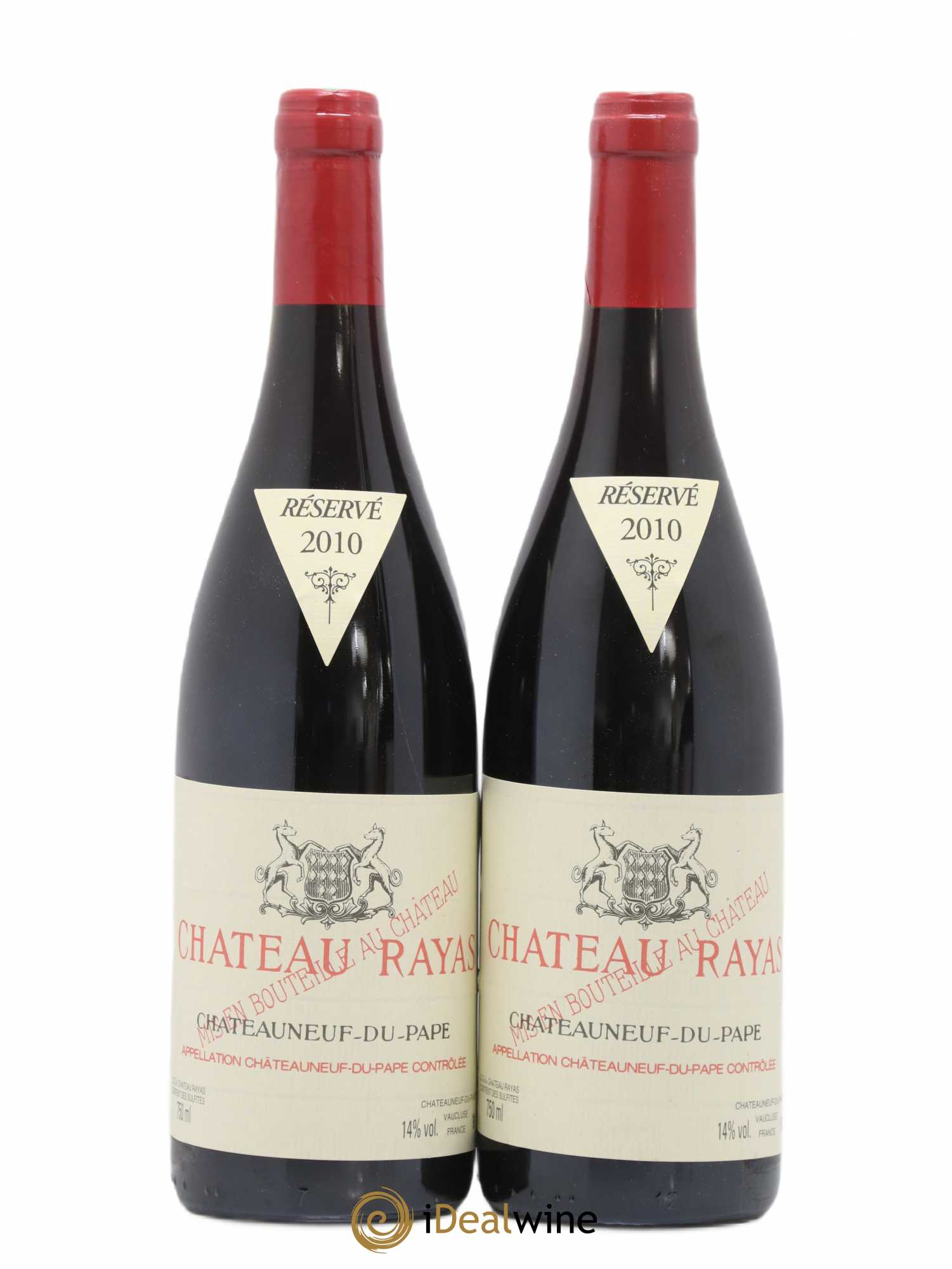 Châteauneuf-du-Pape Château Rayas Emmanuel Reynaud 2010 - Lot de 2 bouteilles - 0