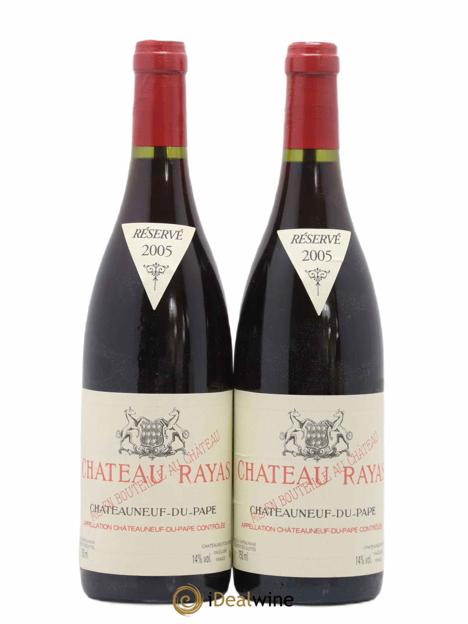 Châteauneuf-du-Pape Château Rayas Emmanuel Reynaud 2005 - Lot de 2 bouteilles - 0