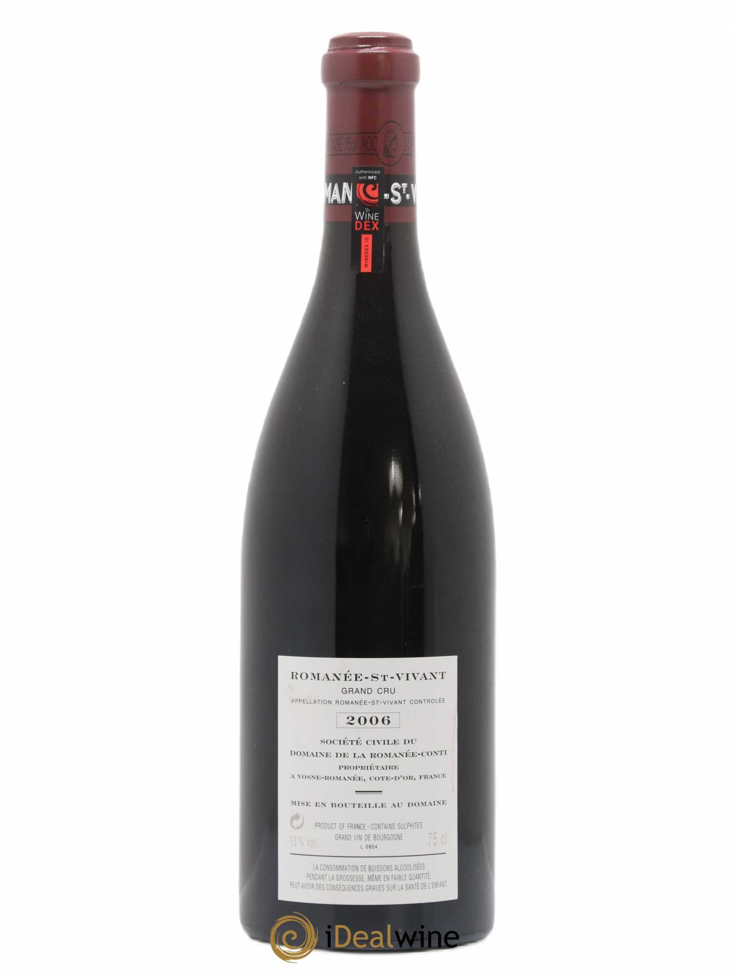Romanée-Saint-Vivant Grand Cru Domaine de la Romanée-Conti 2006 - Lot de 1 bouteille - 1