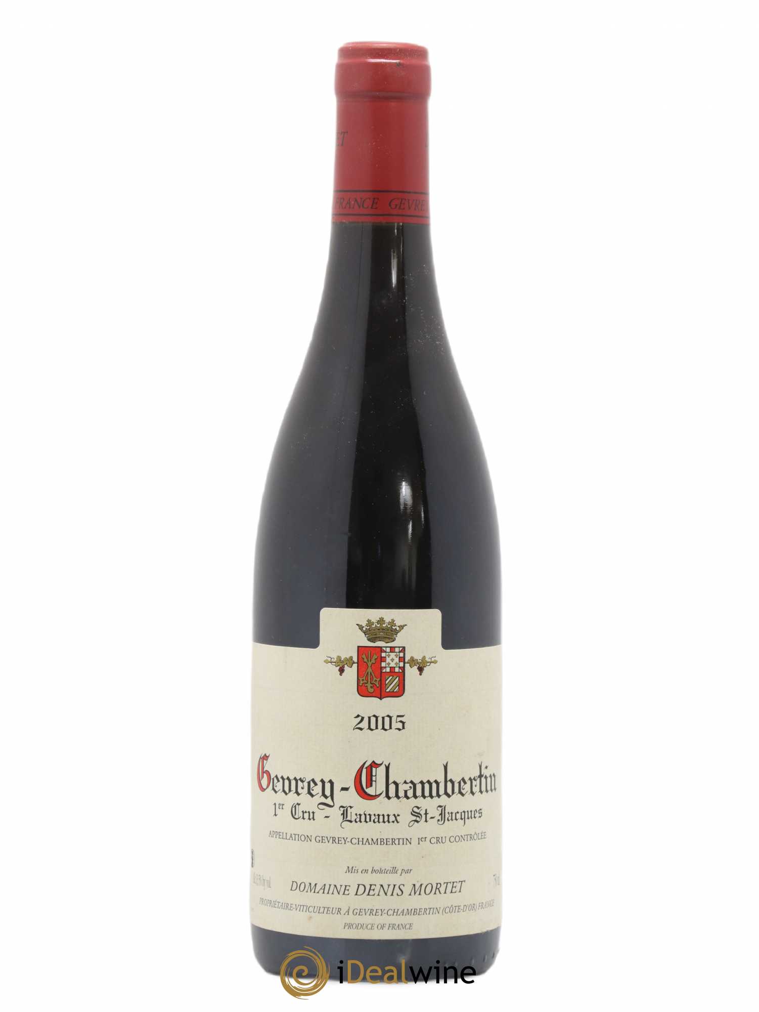 Gevrey-Chambertin 1er Cru Lavaux Saint Jacques Denis Mortet (Domaine) 2005 - Lot de 1 bouteille - 0