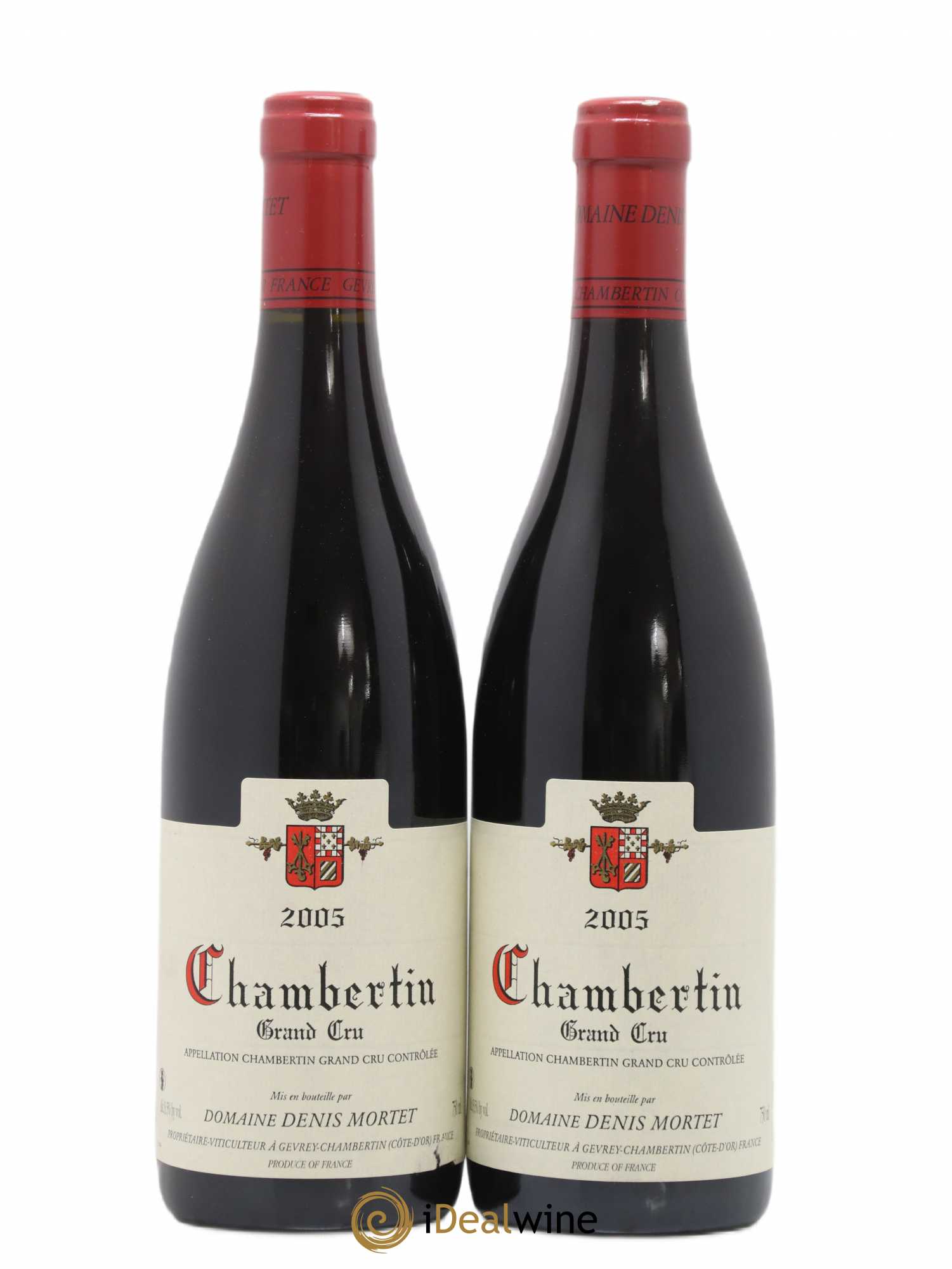 Chambertin Grand Cru Denis Mortet (Domaine) 2005 - Lot de 2 bouteilles - 0