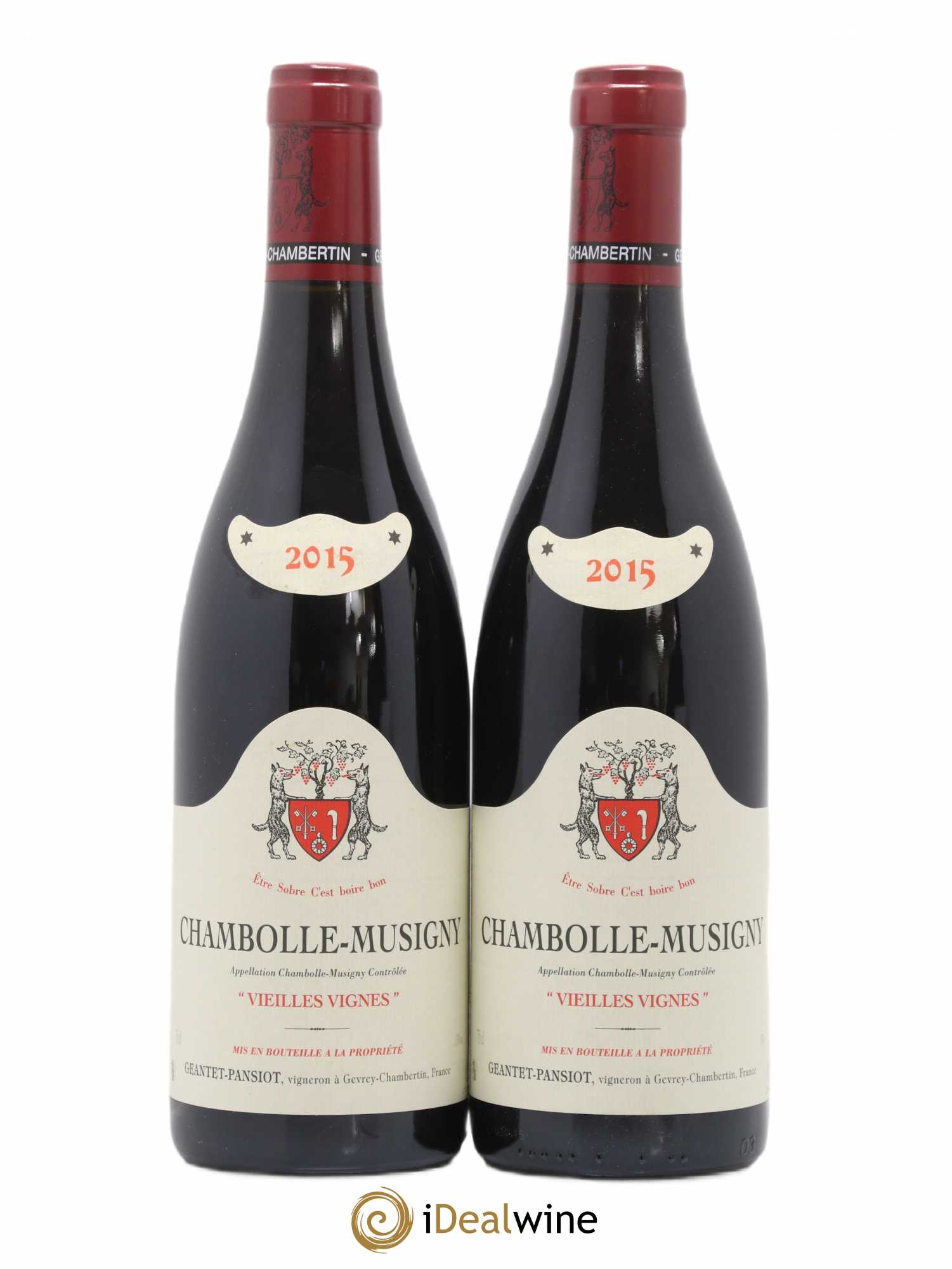 Chambolle-Musigny Vieilles vignes Geantet-Pansiot 2015 - Lot de 2 bouteilles - 0