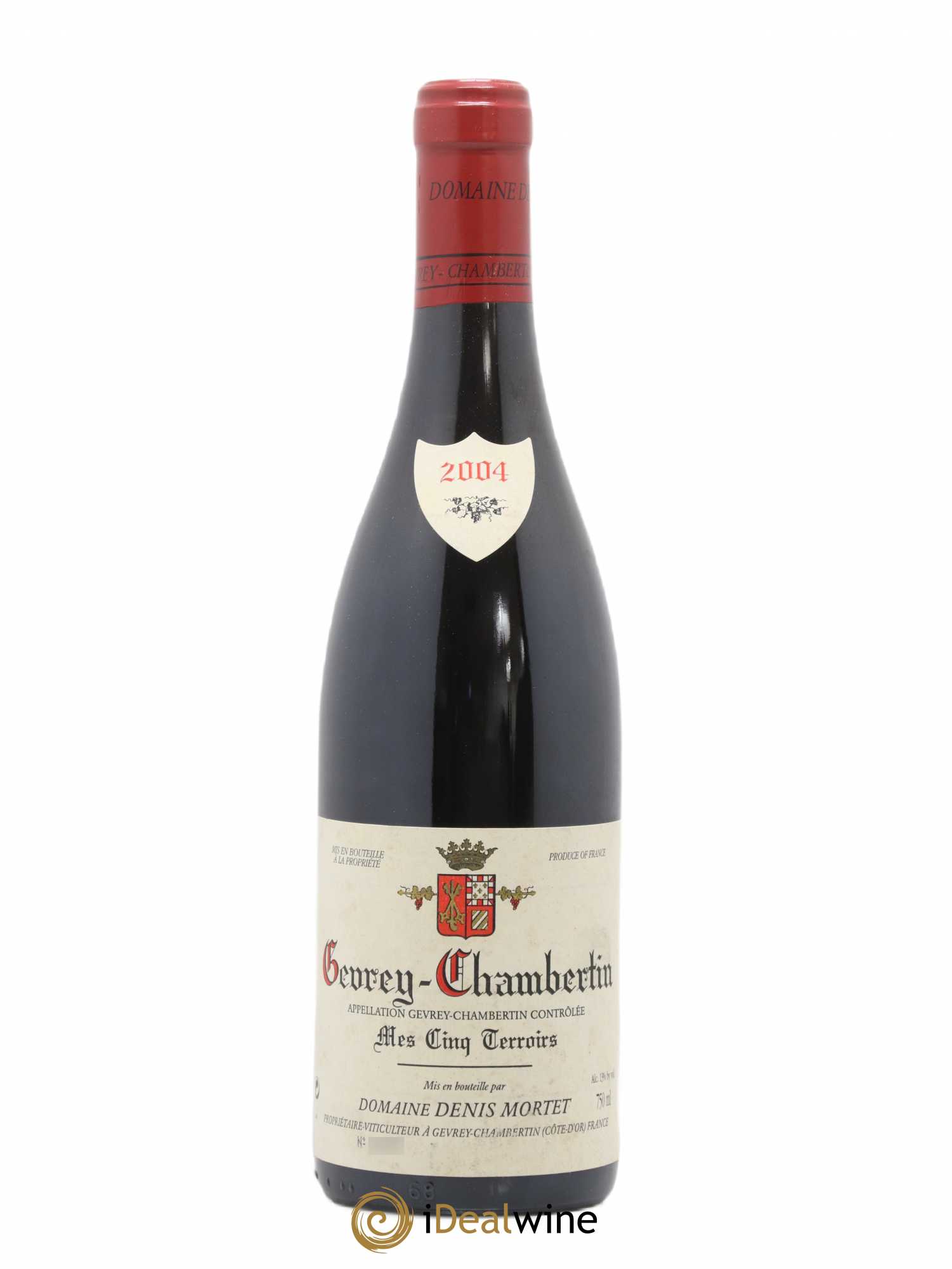 Gevrey-Chambertin Mes Cinq Terroirs Denis Mortet (Domaine) 2004 - Lot de 1 bouteille - 0