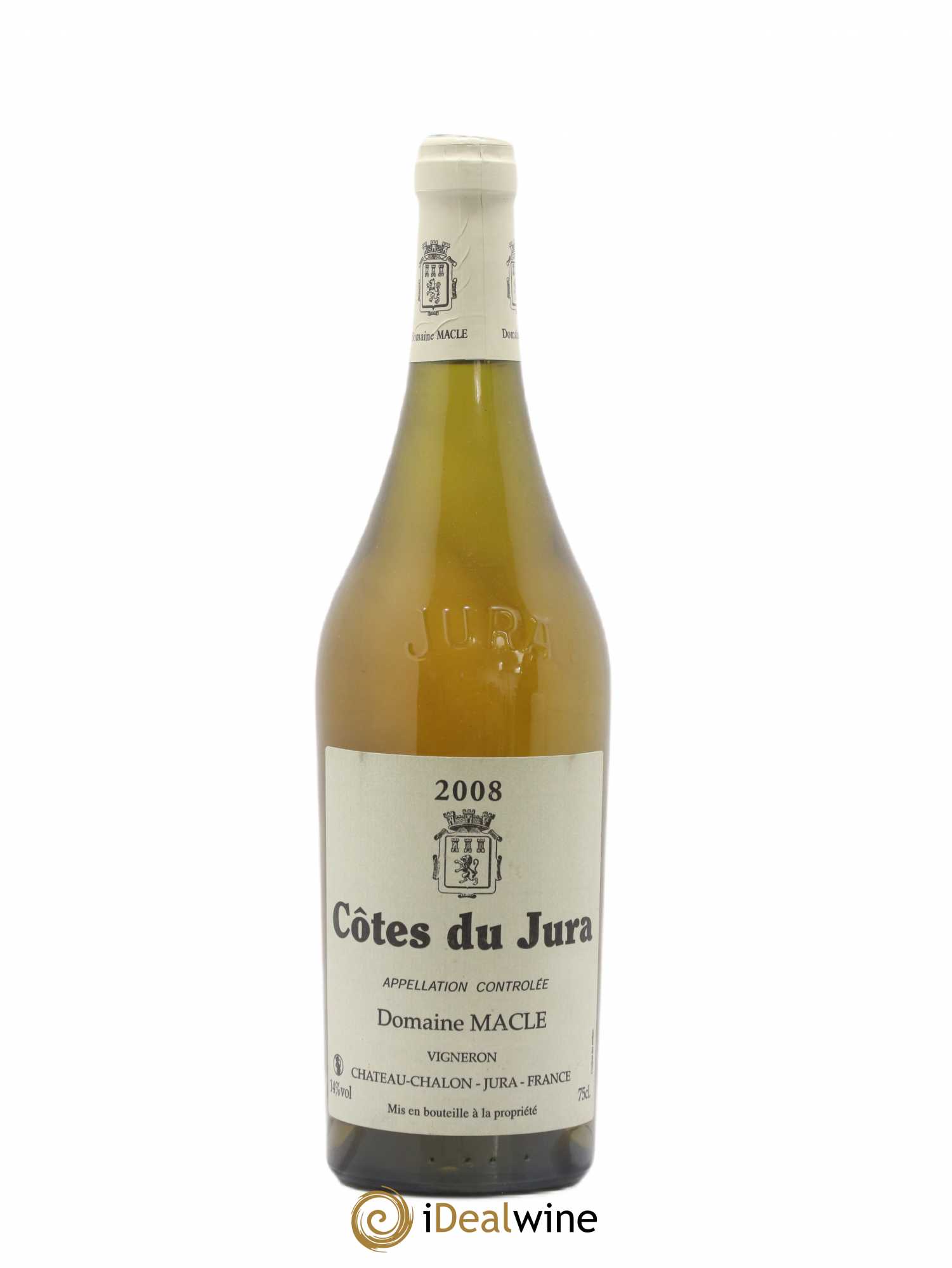 Côtes du Jura Jean Macle 2008 - Lot de 1 bouteille - 0