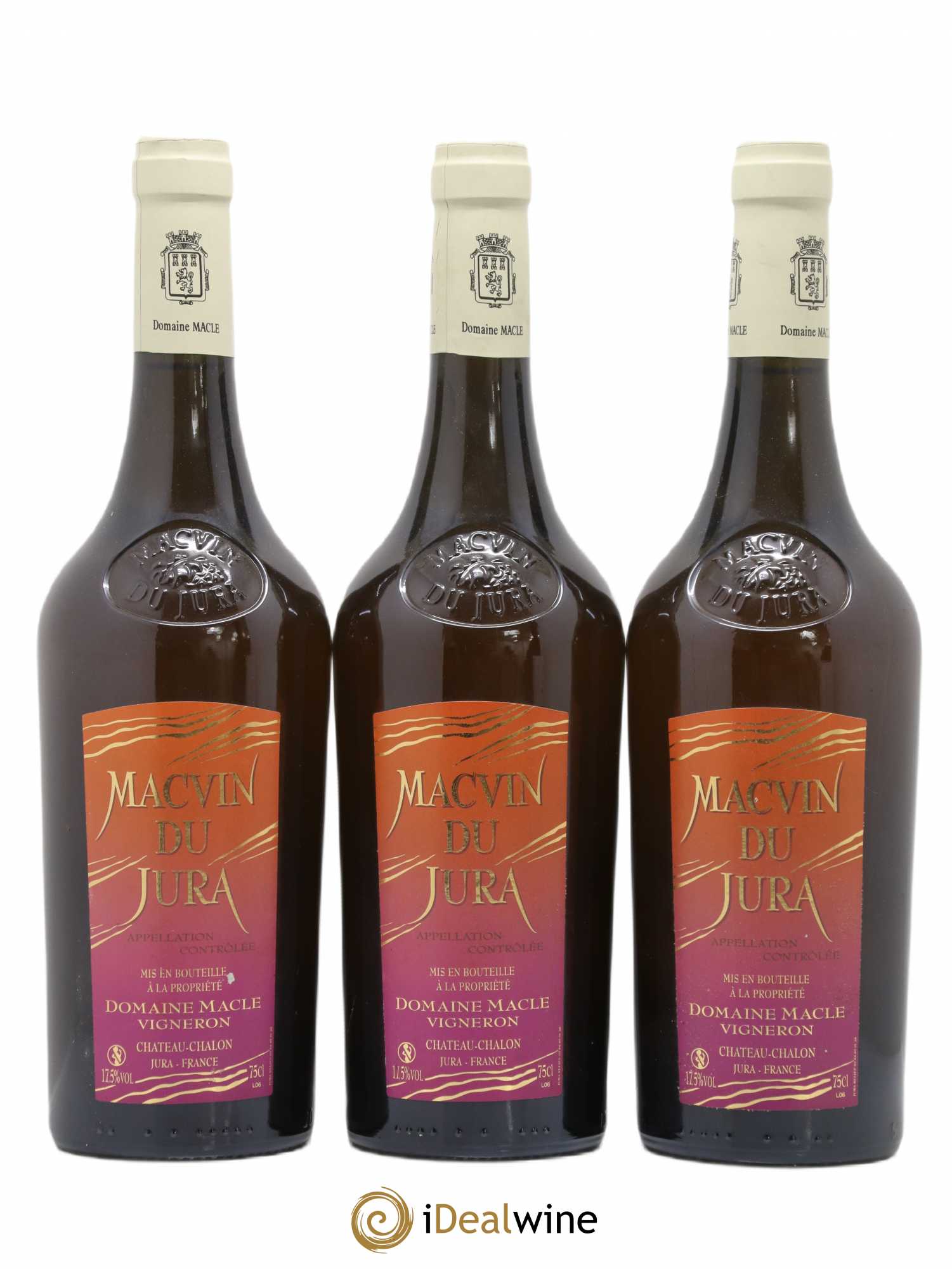 Macvin du Jura Jean Macle - Lot de 3 bouteilles - 0