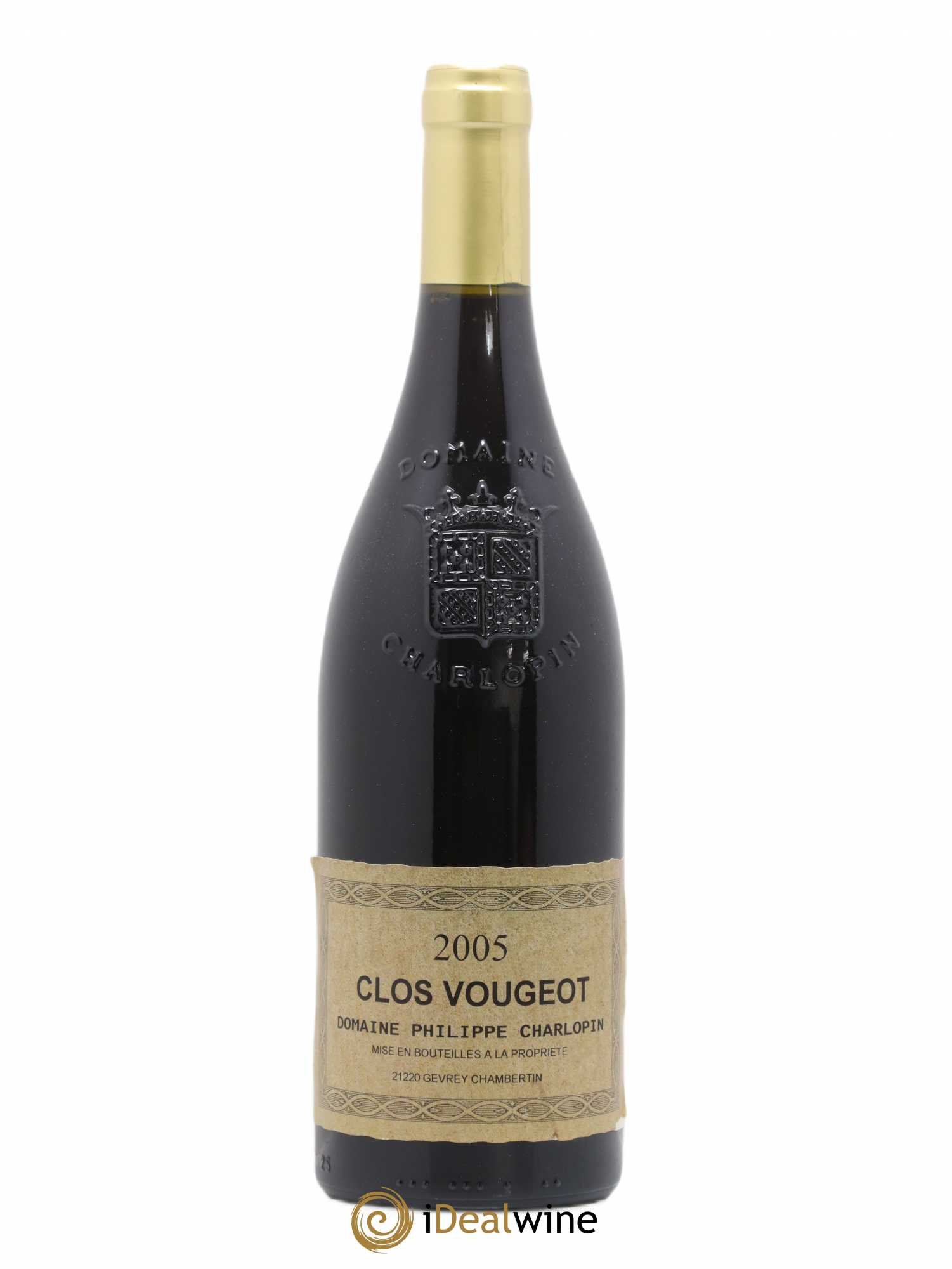 Clos de Vougeot Grand Cru Charlopin-Parizot 2005 - Lot de 1 bouteille - 0