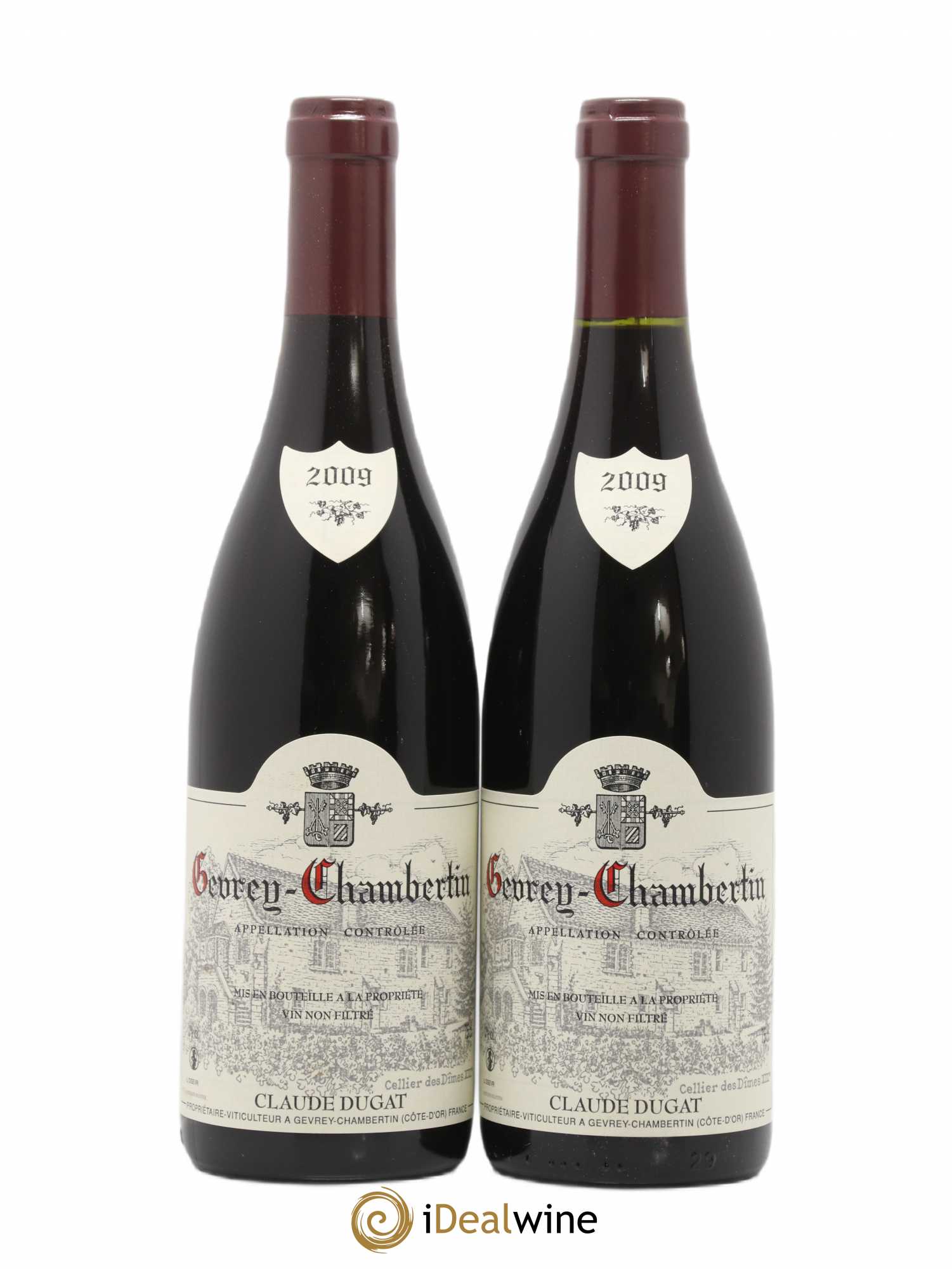 Gevrey-Chambertin Claude Dugat 2009 - Lot de 2 bouteilles - 0