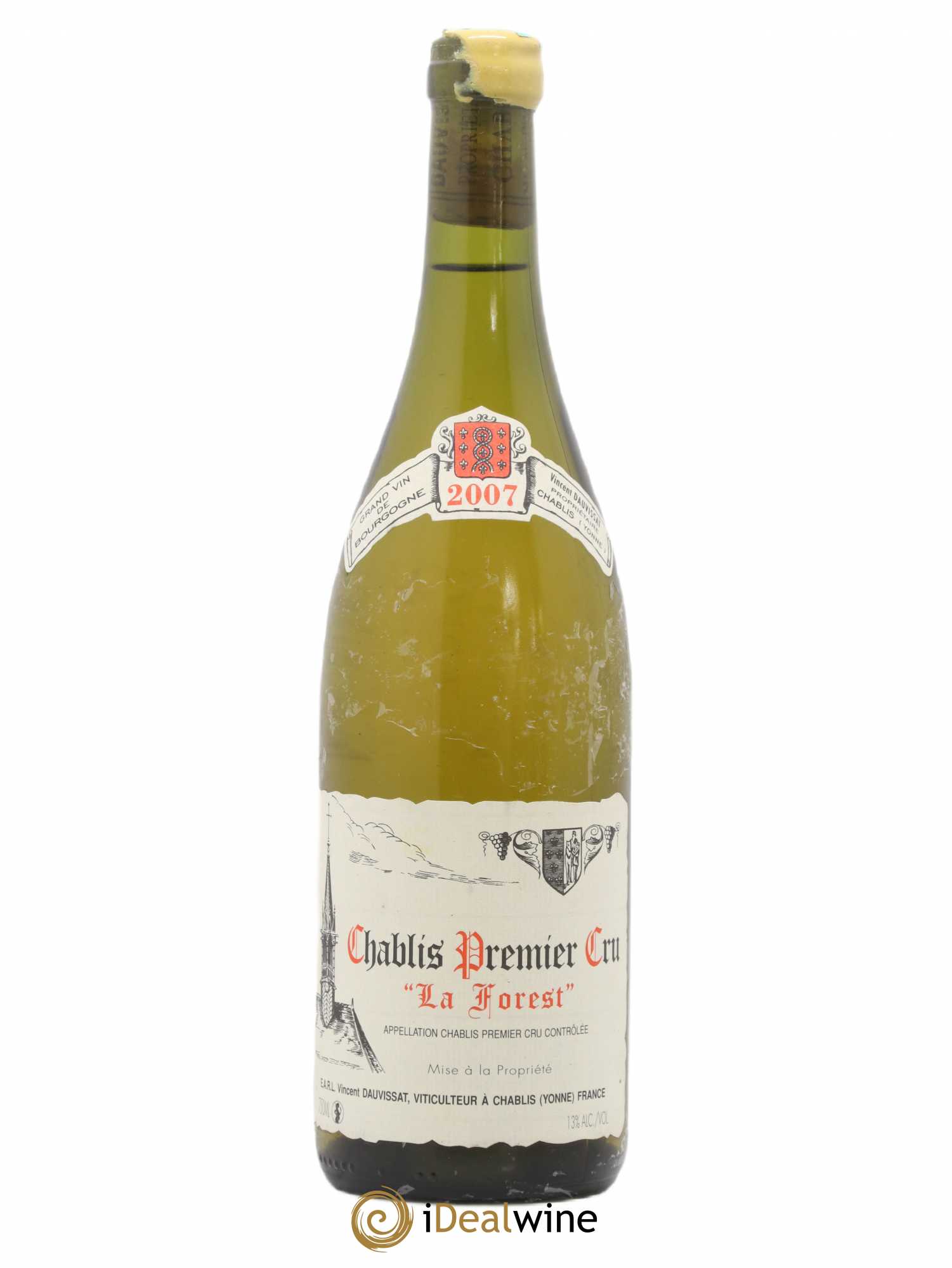 Chablis 1er Cru La Forest Vincent Dauvissat (Domaine) 2007 - Lot de 1 bouteille - 0