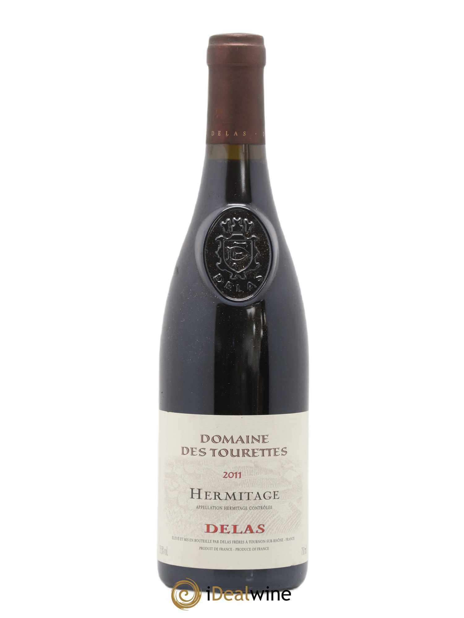 Hermitage Domaine des Tourettes Delas Frères 2011 - Lot de 1 bouteille - 0