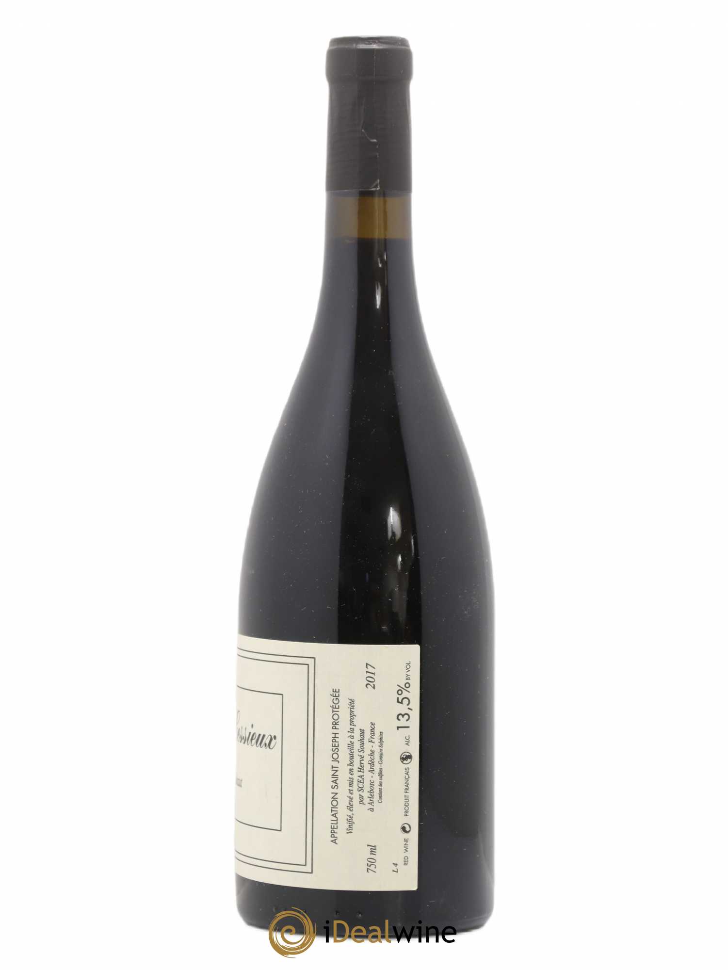 Saint-Joseph Clos des Cessieux Hervé Souhaut - Domaine Romaneaux-Destezet 2017 - Lot de 1 bouteille - 1