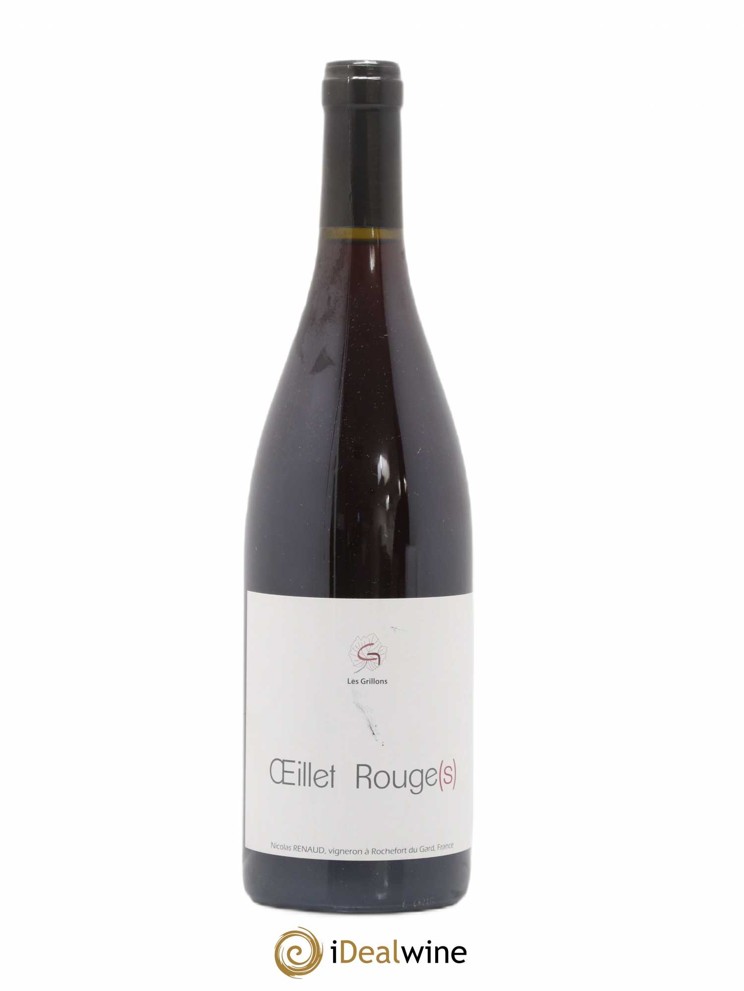 Vin de France Oillet rouge Clos des Grillons 2019 - Posten von 1 Flasche - 0