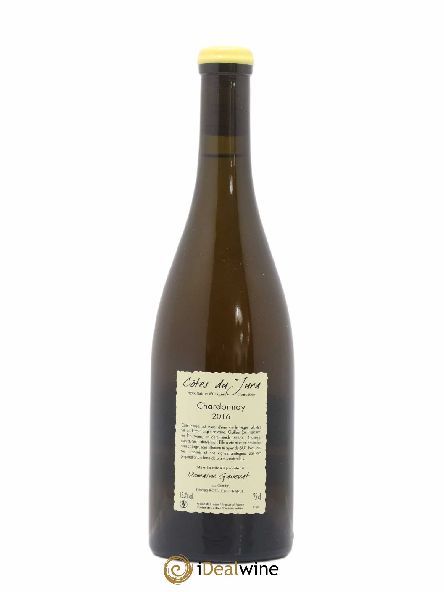 Côtes du Jura Les Chamois du Paradis Jean-François Ganevat (Domaine) 2016 - Lot de 1 bouteille - 1