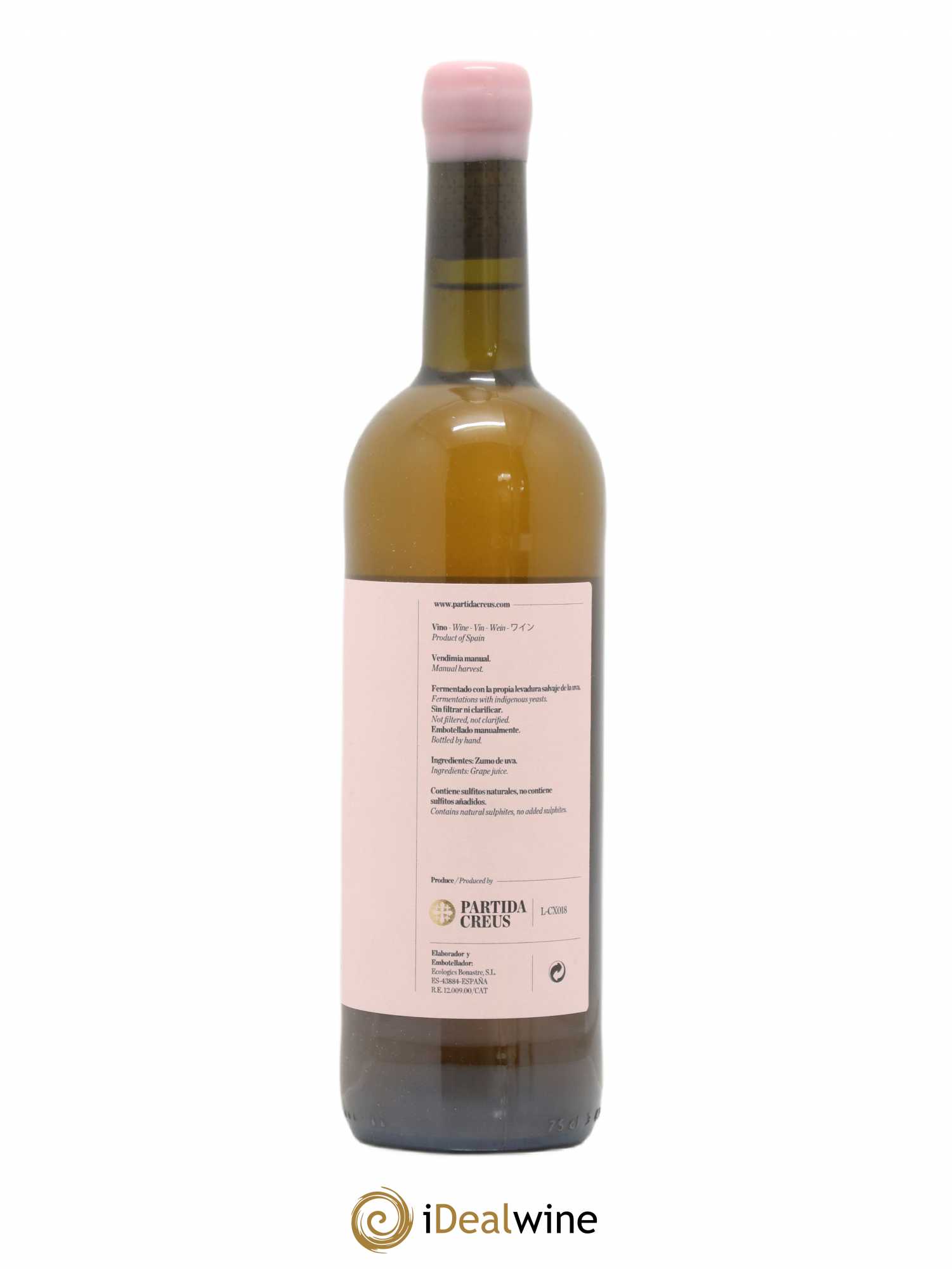 Espagne Partida Creus CX 2018 - Lot de 1 bouteille - 1