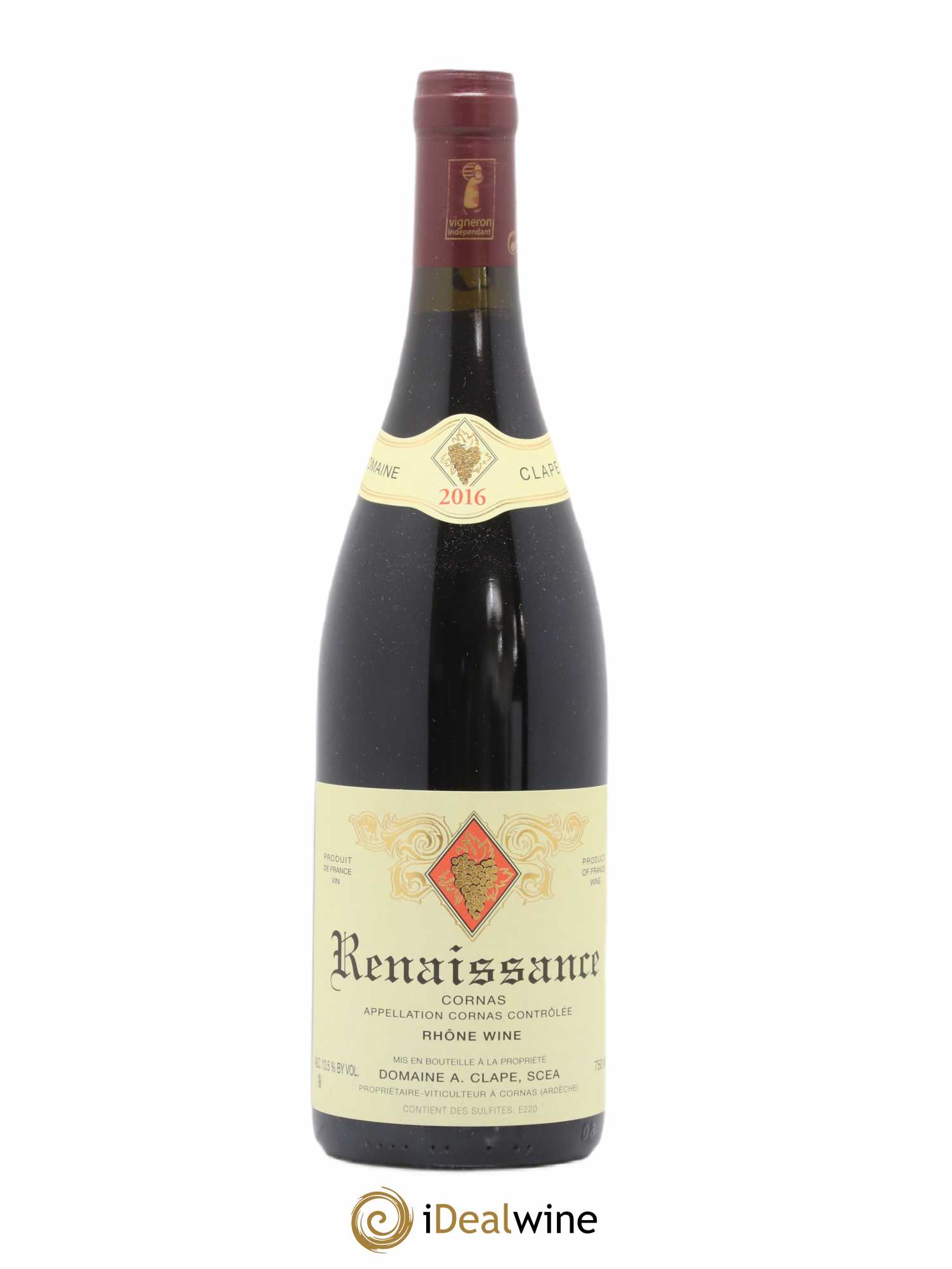Cornas Renaissance Auguste Clape 2016 - Posten von 1 Flasche - 0