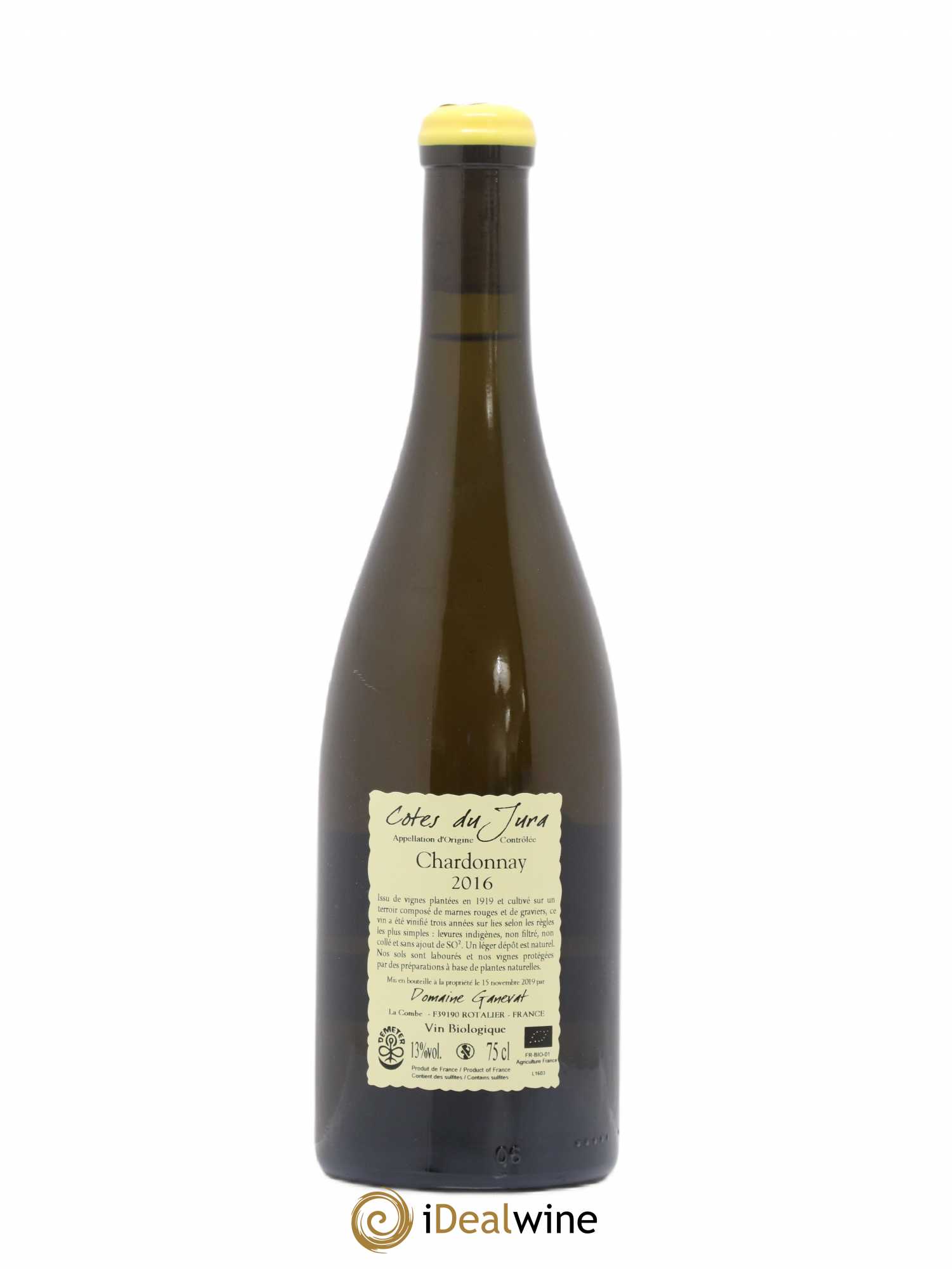 Côtes du Jura Les Grands Teppes Vieilles Vignes Jean-François Ganevat (Domaine) 2016 - Lot de 1 bouteille - 1