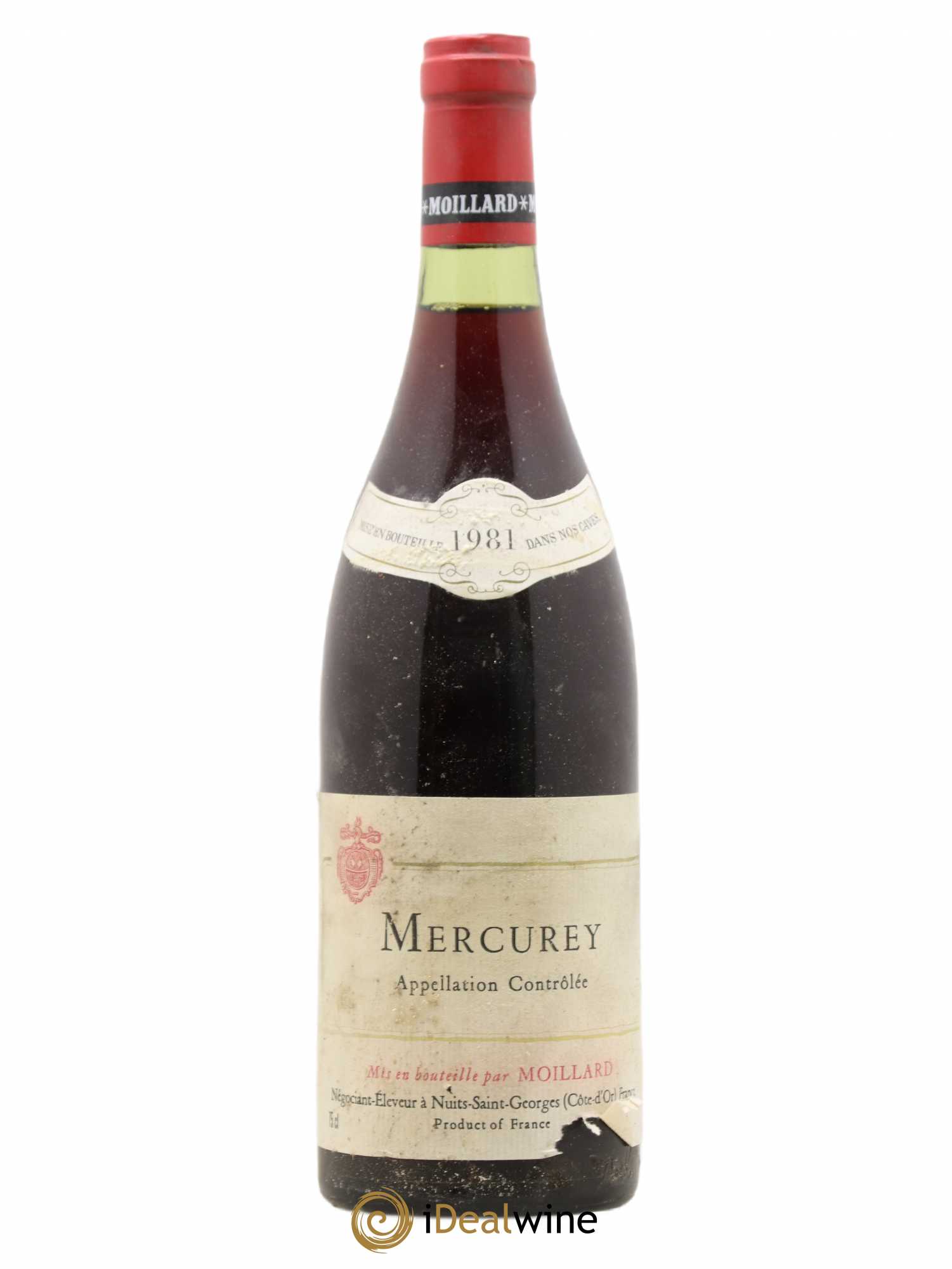 Mercurey Moillard 1981 - Posten von 1 Flasche - 0