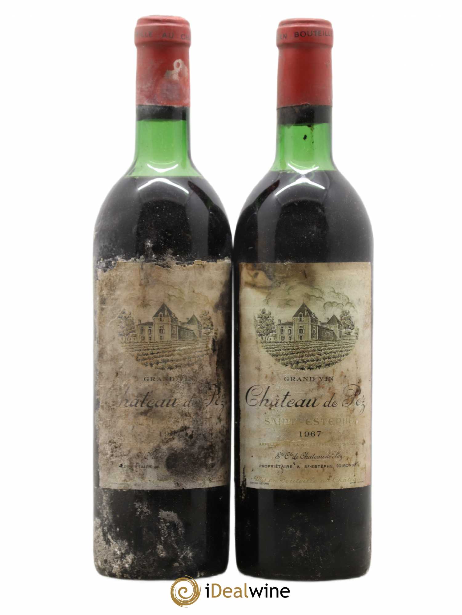 Château de Pez 1967 - Lot de 2 bouteilles - 0