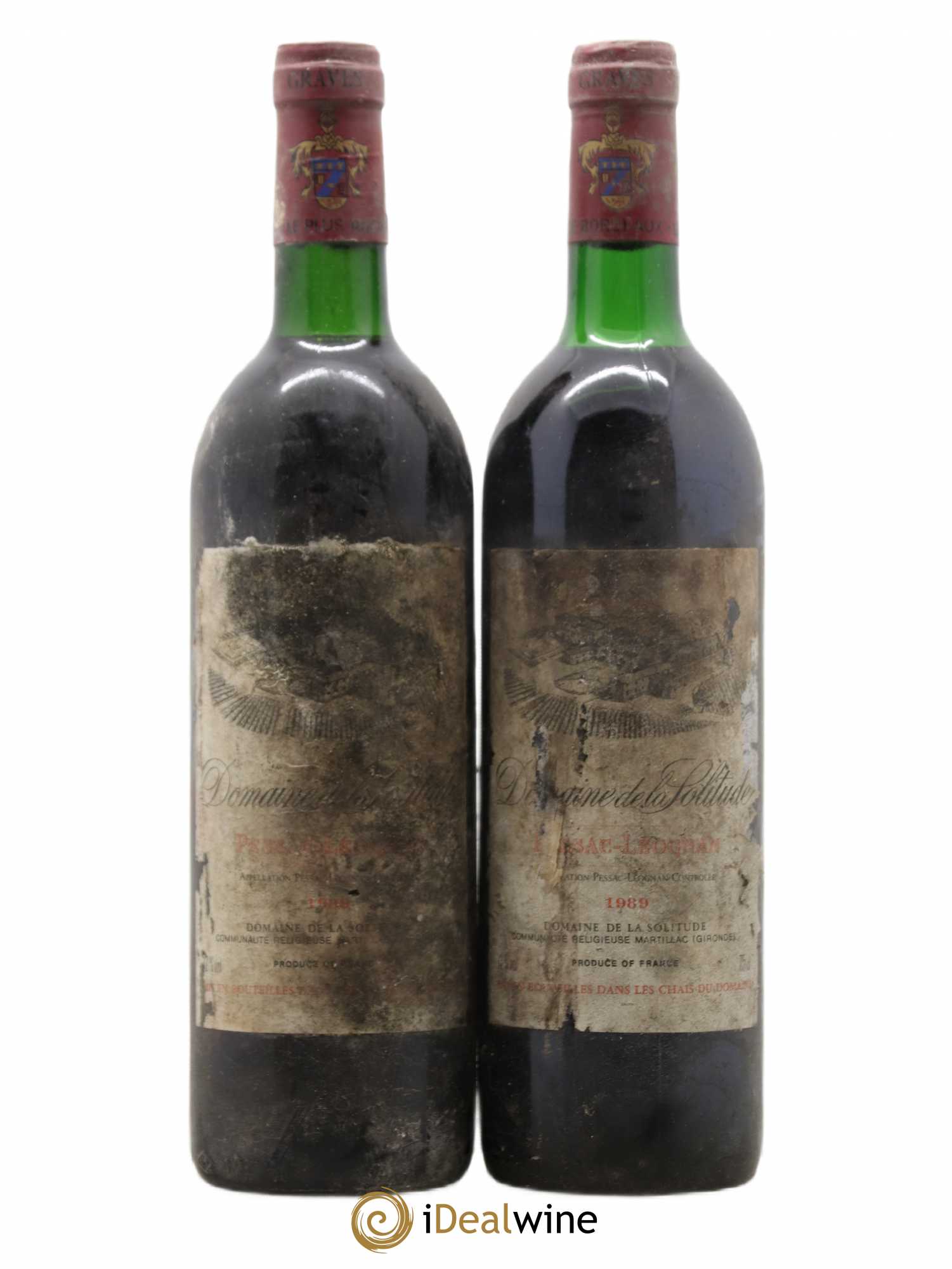 Domaine de la Solitude 1989 - Lot de 2 bouteilles - 0